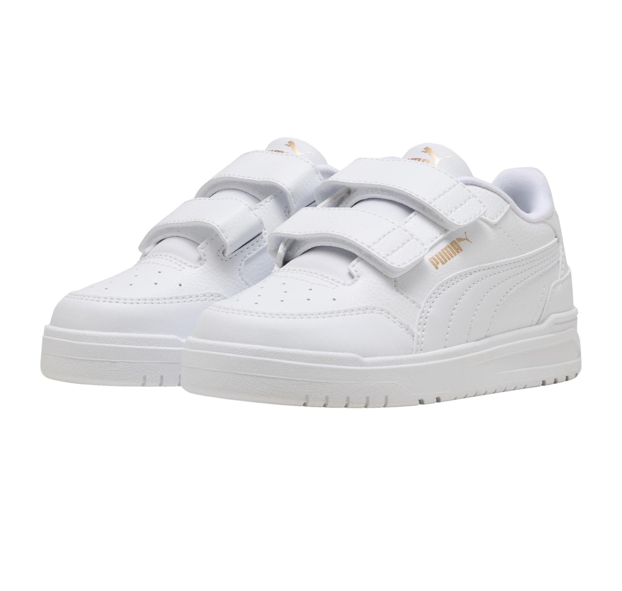 Puma Puma Shuffle Downtown Lo V Ps Çocuk Spor Ayakkabı Beyaz - 2