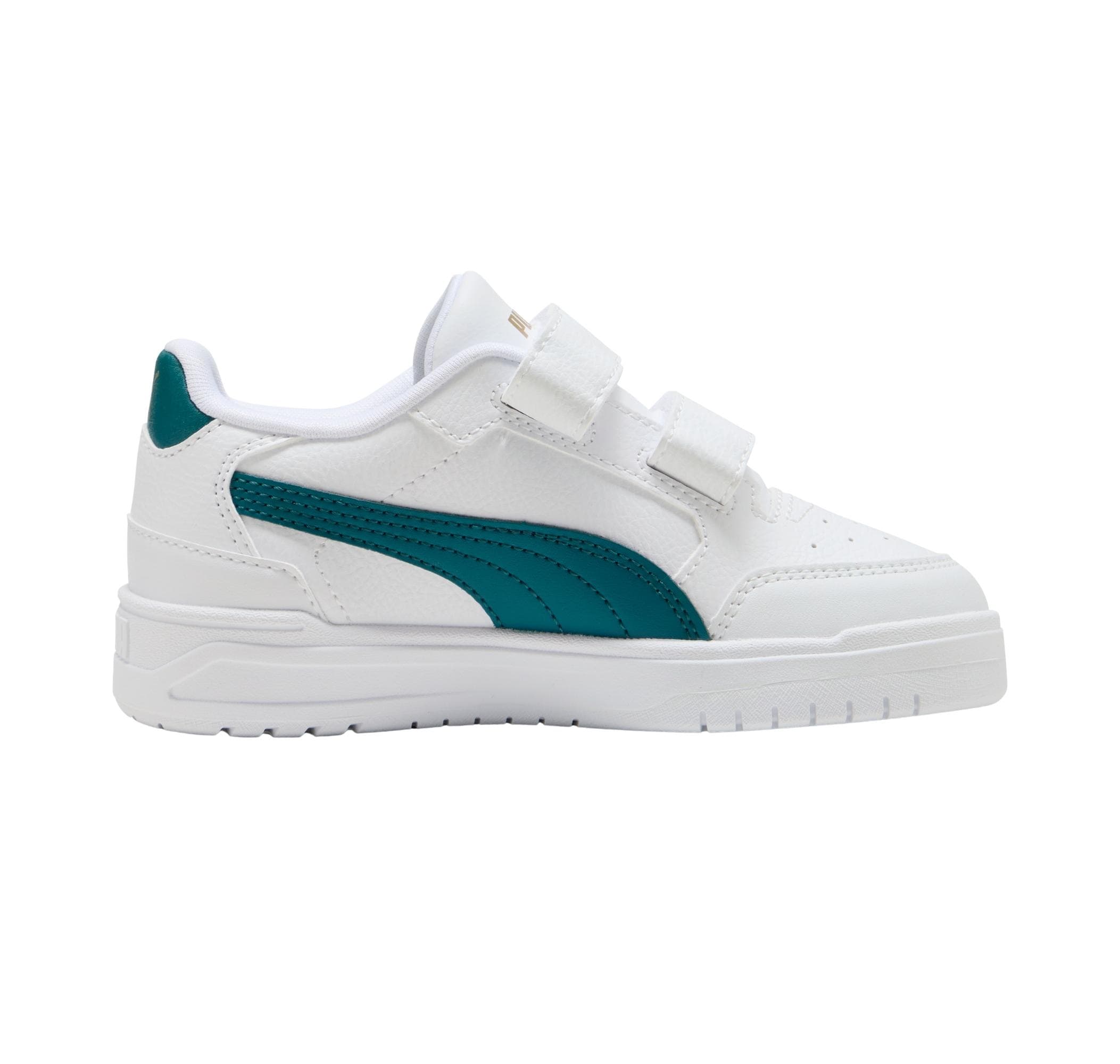 Puma Puma Shuffle Downtown Lo V Ps Çocuk Spor Ayakkabı Beyaz - 4