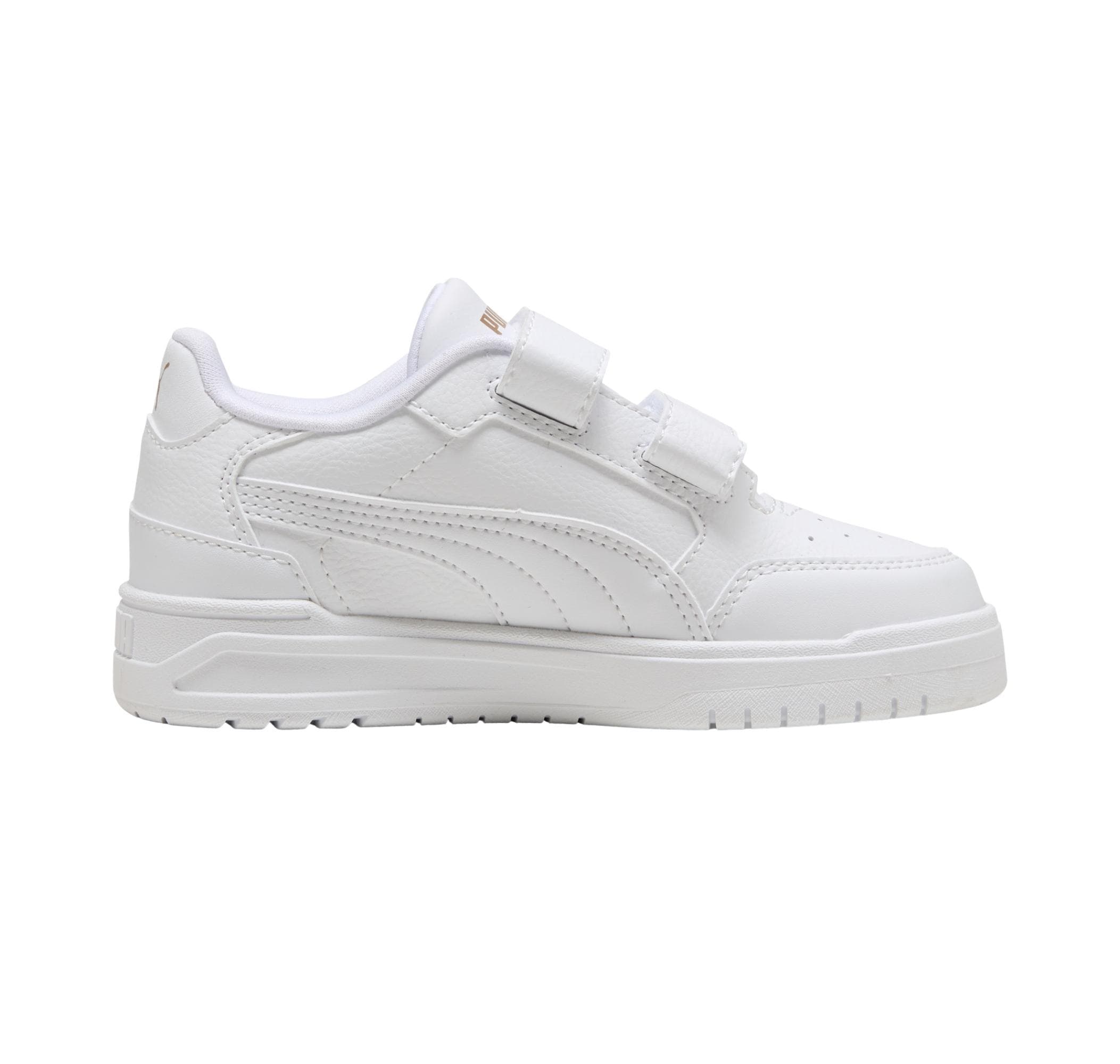 Puma Puma Shuffle Downtown Lo V Ps Çocuk Spor Ayakkabı Beyaz - 4