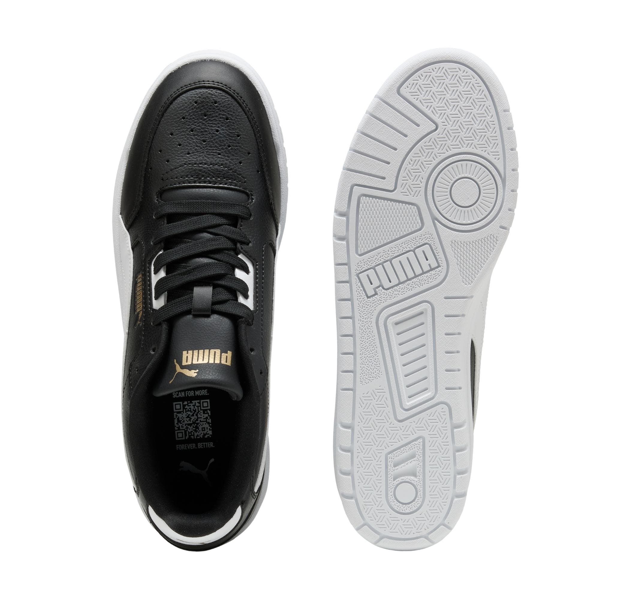 Puma Puma Shuffle Downtown Spor Ayakkabı Siyah - 6