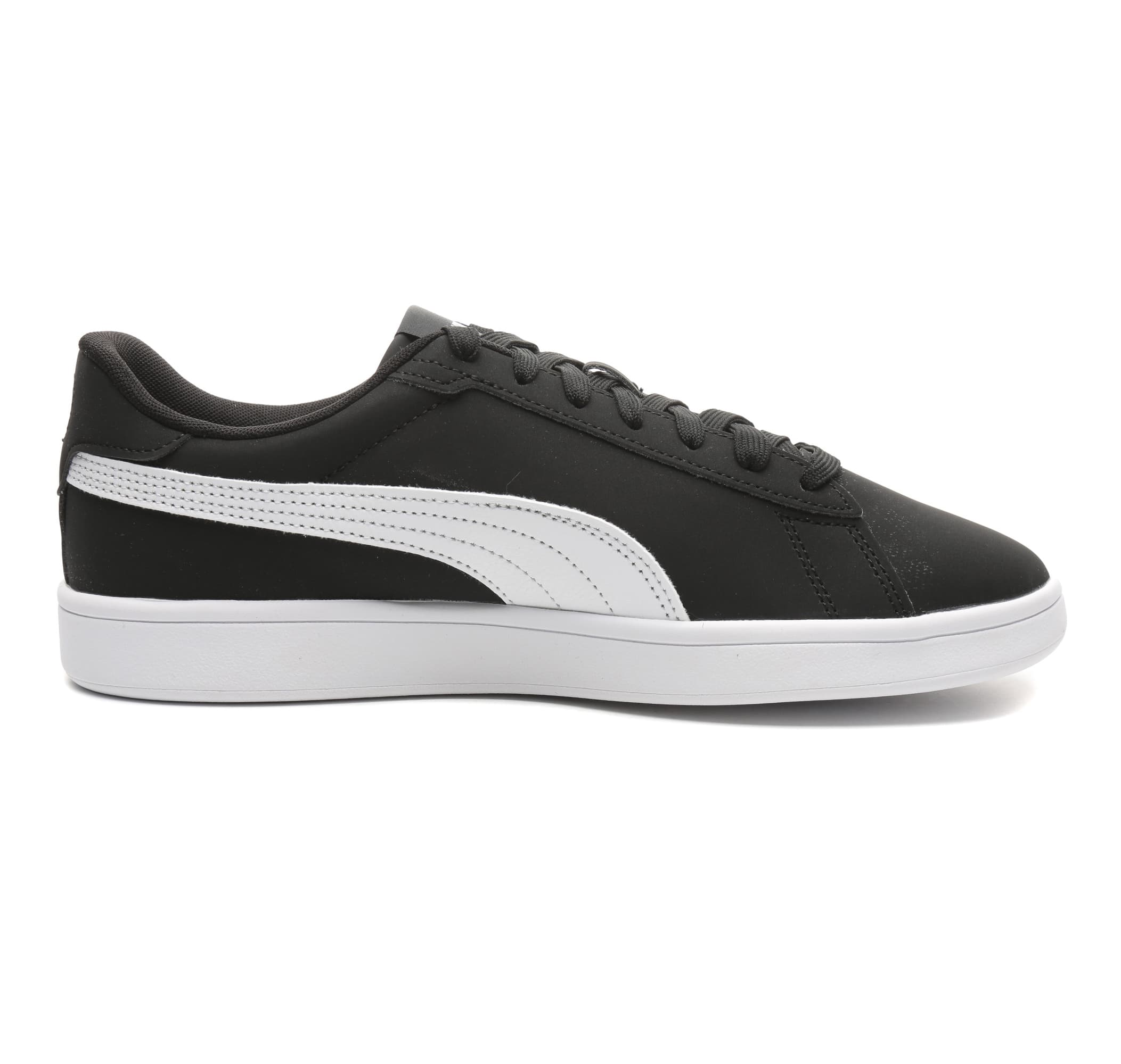 Puma Puma Smash 3.0 Buck Erkek Spor Ayakkabı Siyah - 4