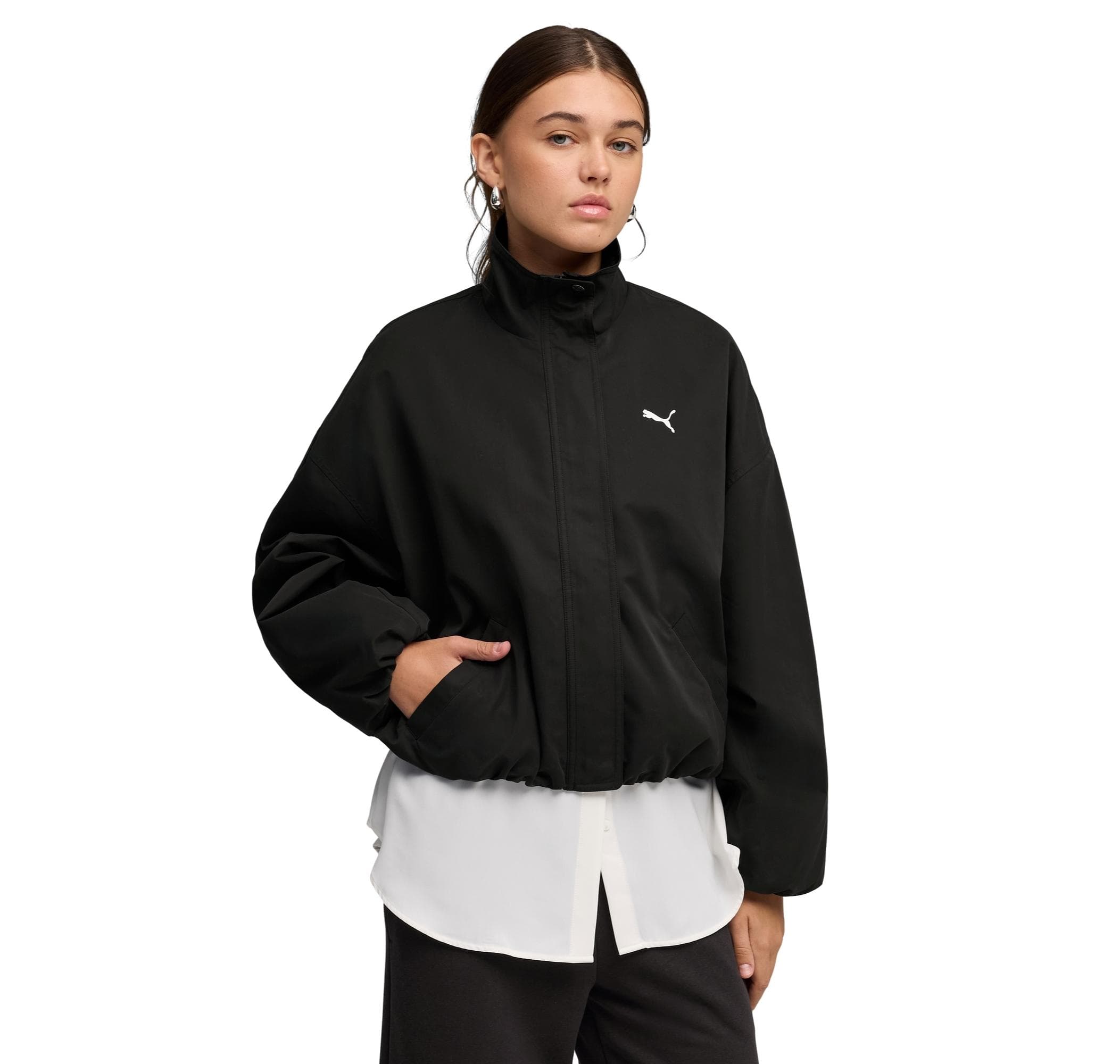 Puma Puma Style Jacket Kadın Ceket Siyah