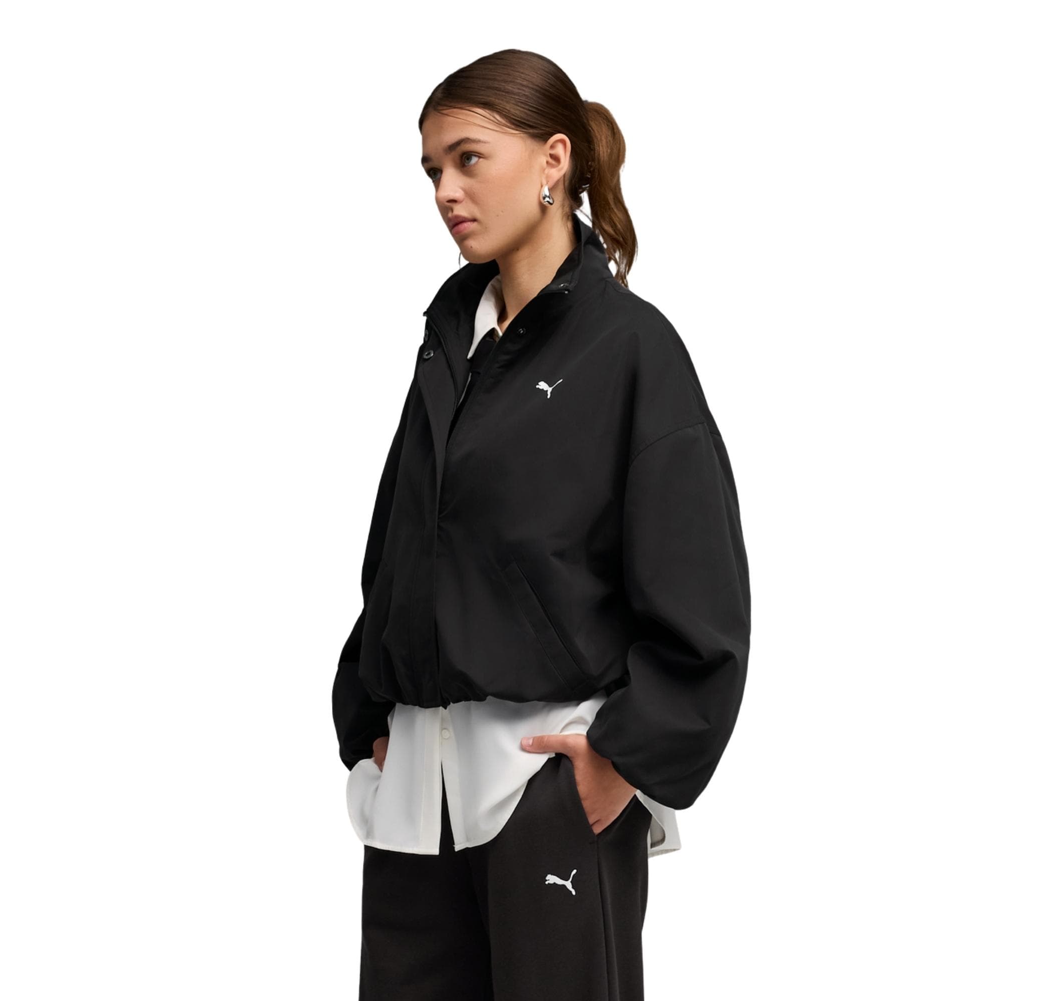 Puma Puma Style Jacket Kadın Ceket Siyah - 2