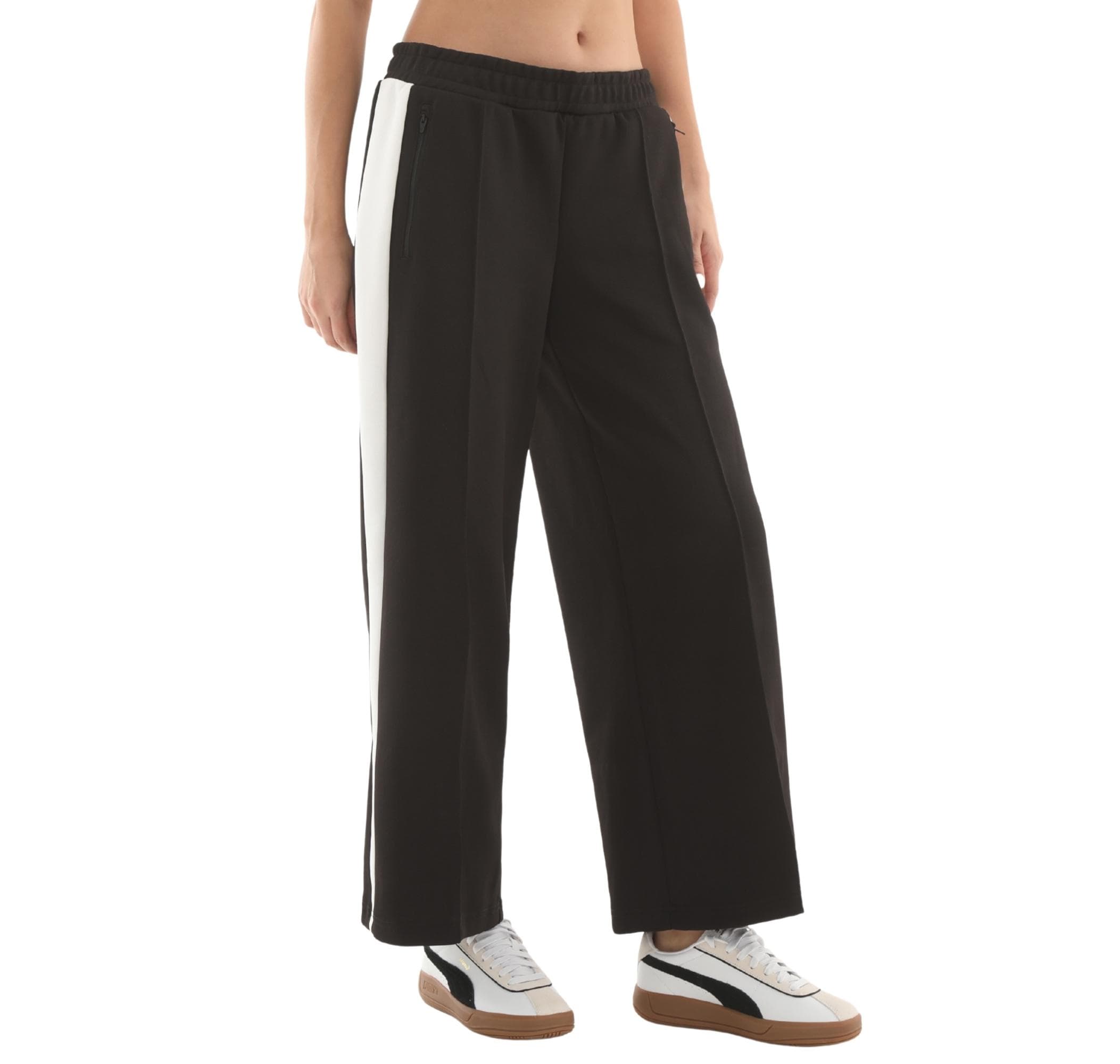 Puma Puma T7 Low Rise Track Pants Kadın Eşofman Altı Siyah - 2