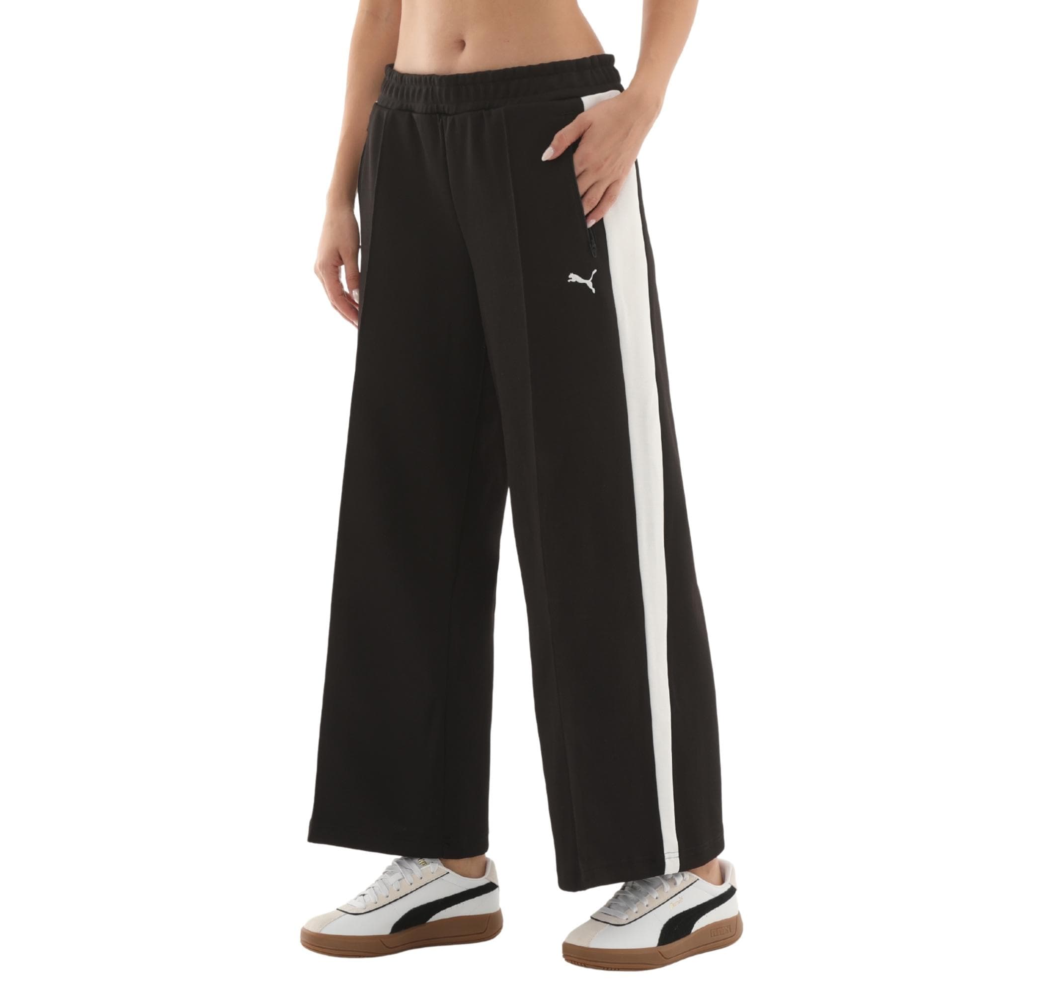 Puma Puma T7 Low Rise Track Pants Kadın Eşofman Altı Siyah - 3