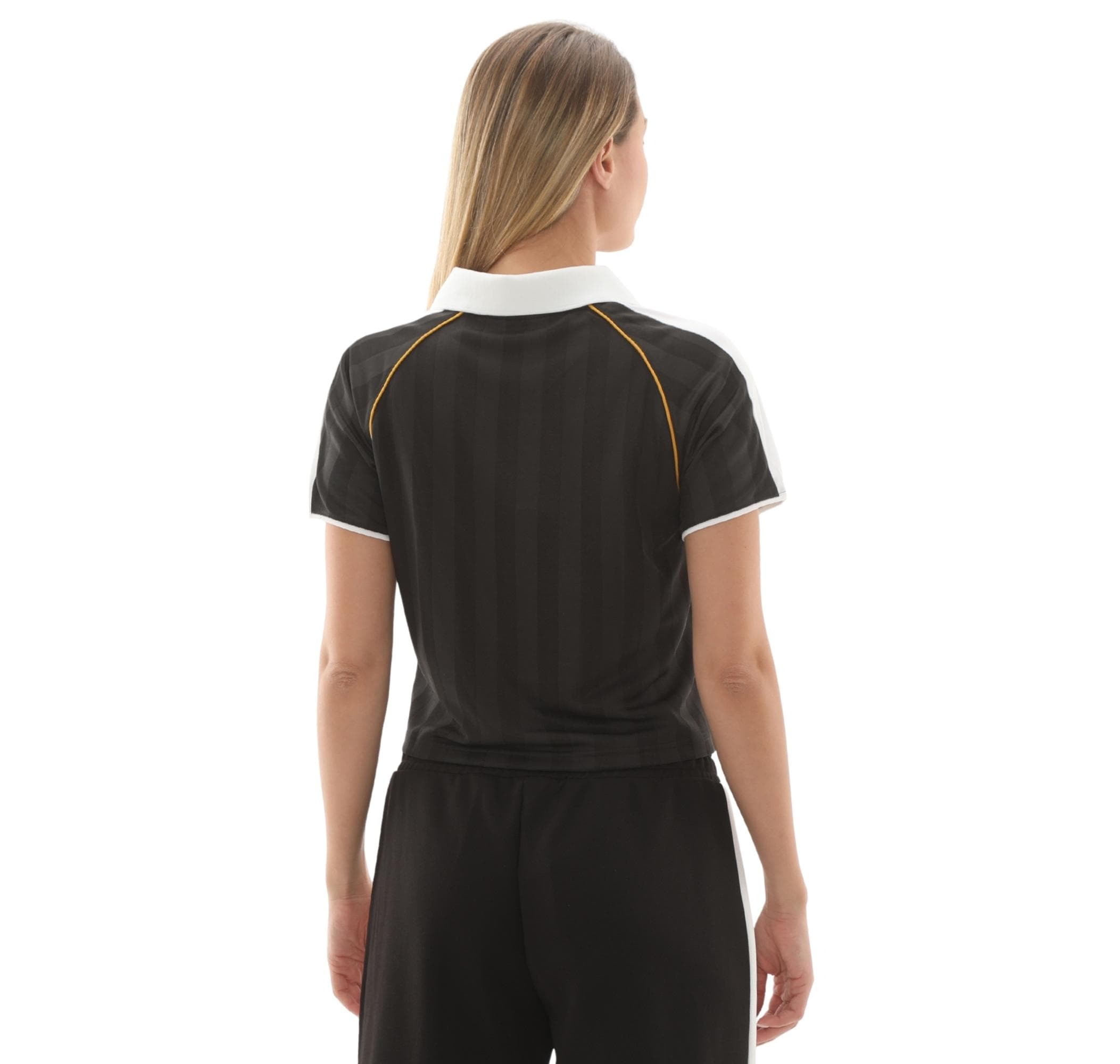 Puma Puma T7 Relaxed Football Jersey Kadın T-Shirt Siyah - 4