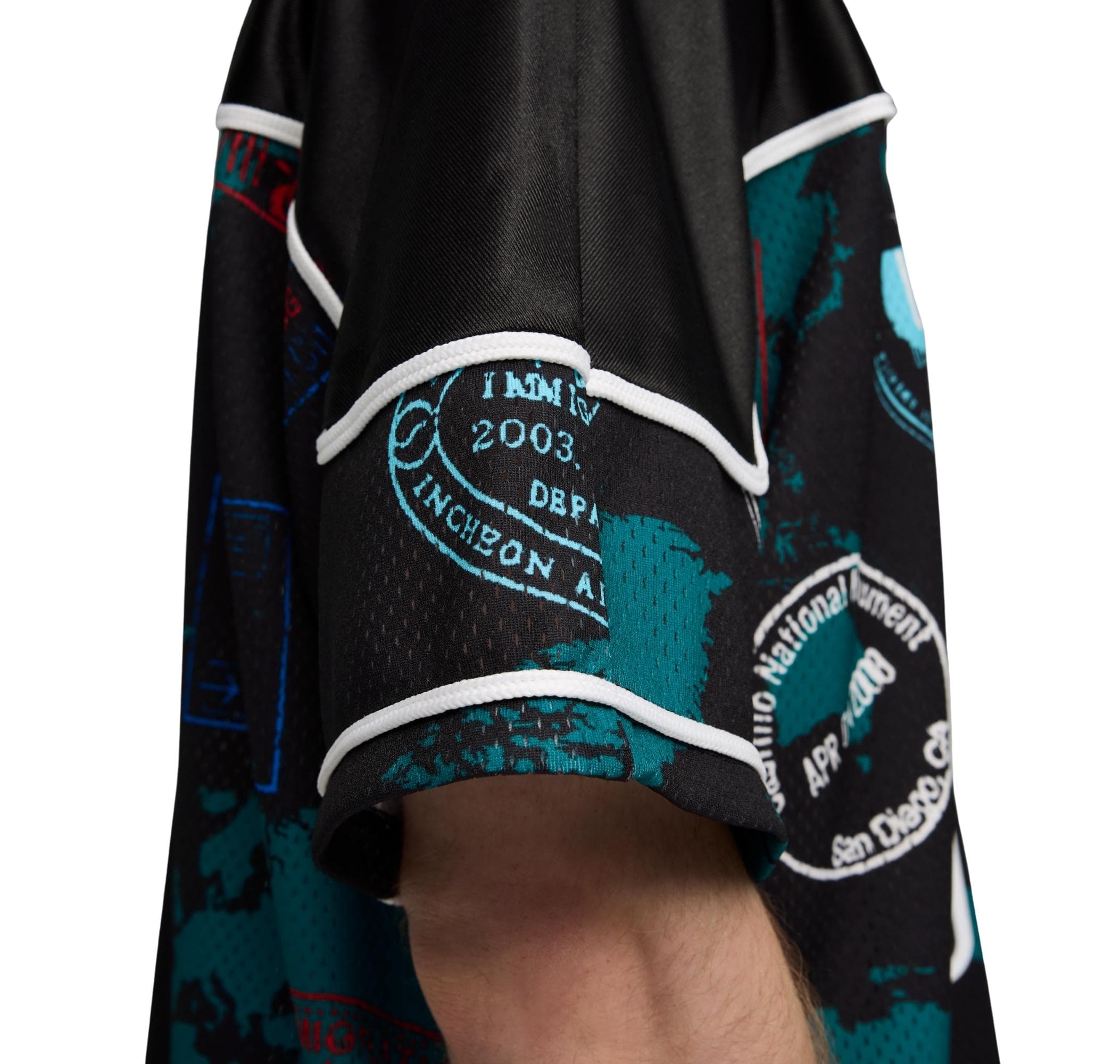 Puma Puma The Atw Dylan Aop Jersey Erkek T-Shirt Siyah - 5