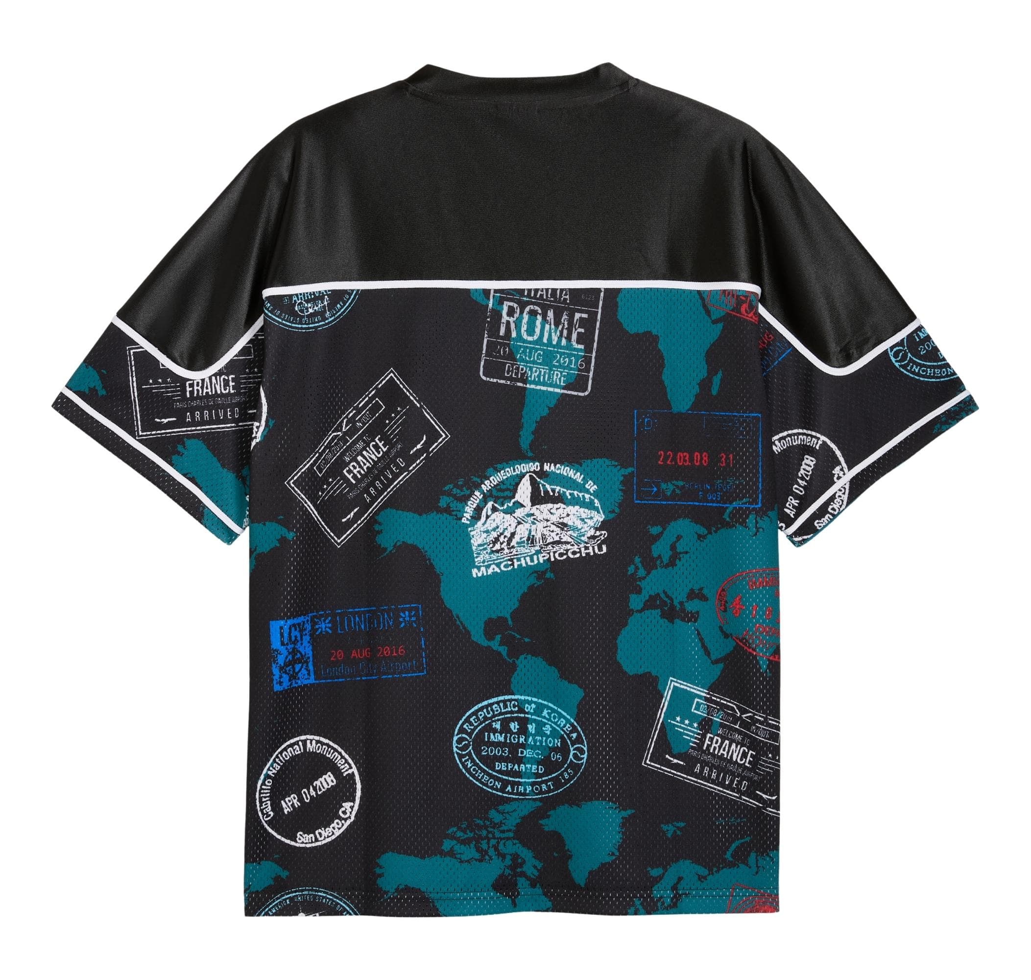 Puma Puma The Atw Dylan Aop Jersey Erkek T-Shirt Siyah - 7