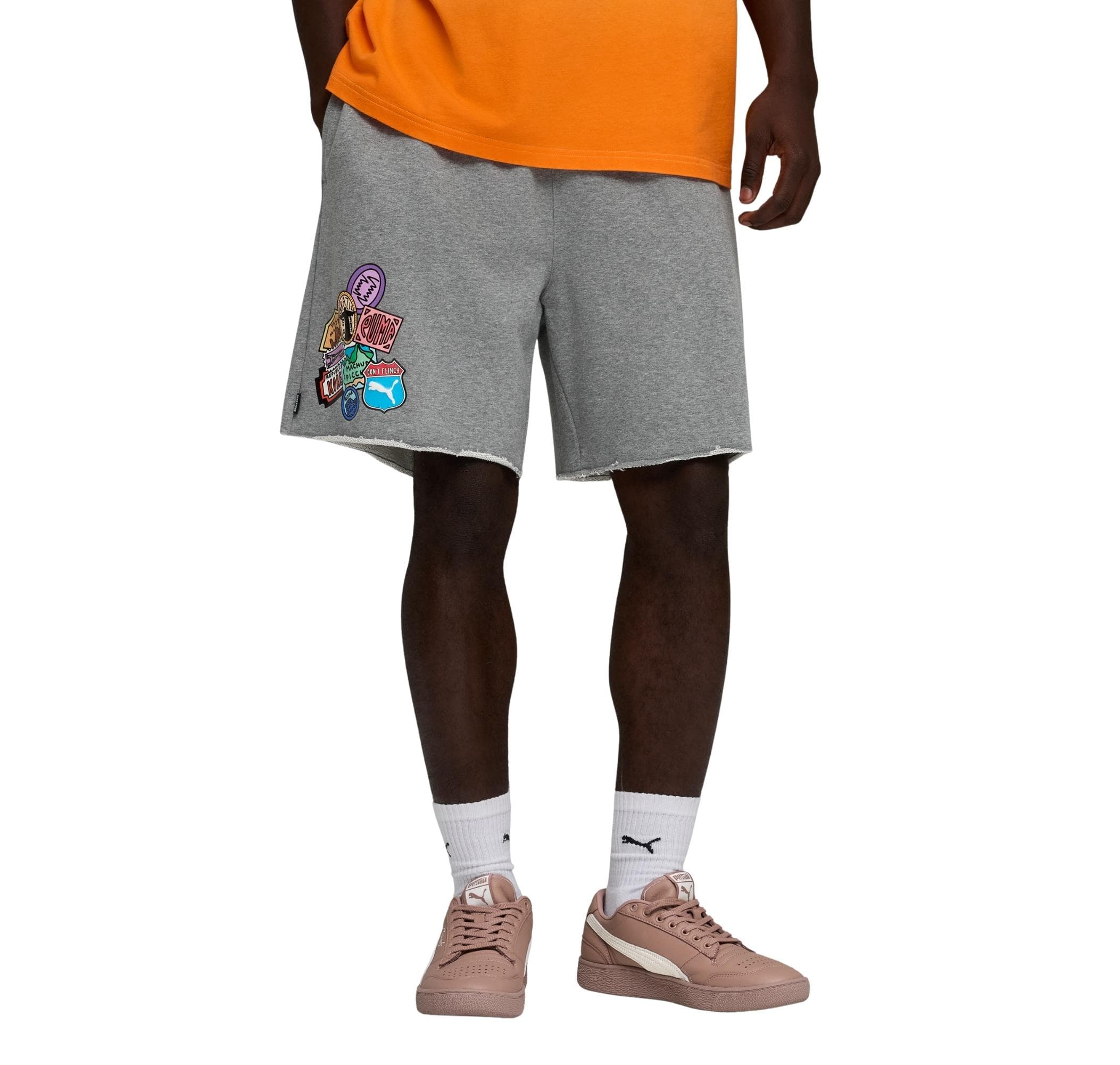 Puma Puma The Atw Dylan Terry Short Erkek Şort Ve Kapri Gri