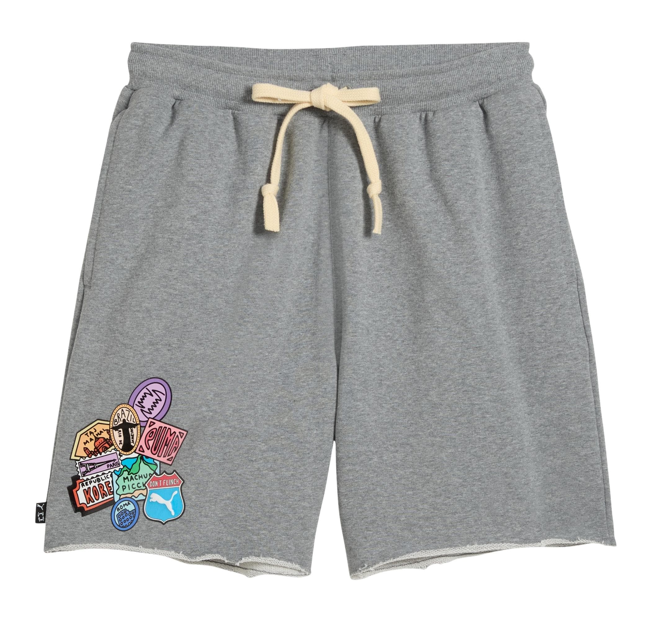 Puma Puma The Atw Dylan Terry Short Erkek Şort Ve Kapri Gri - 4