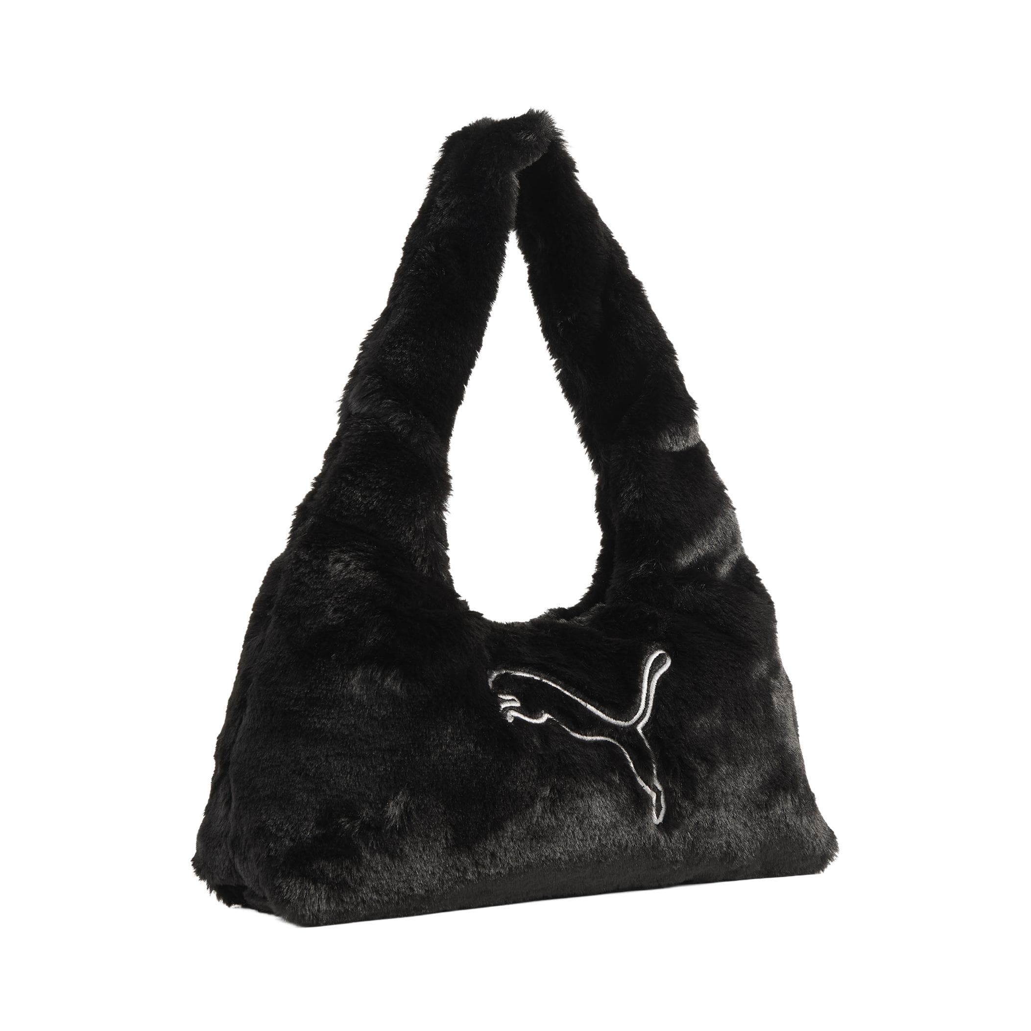 Puma Puma Up Faux Fur Small Prism Bag