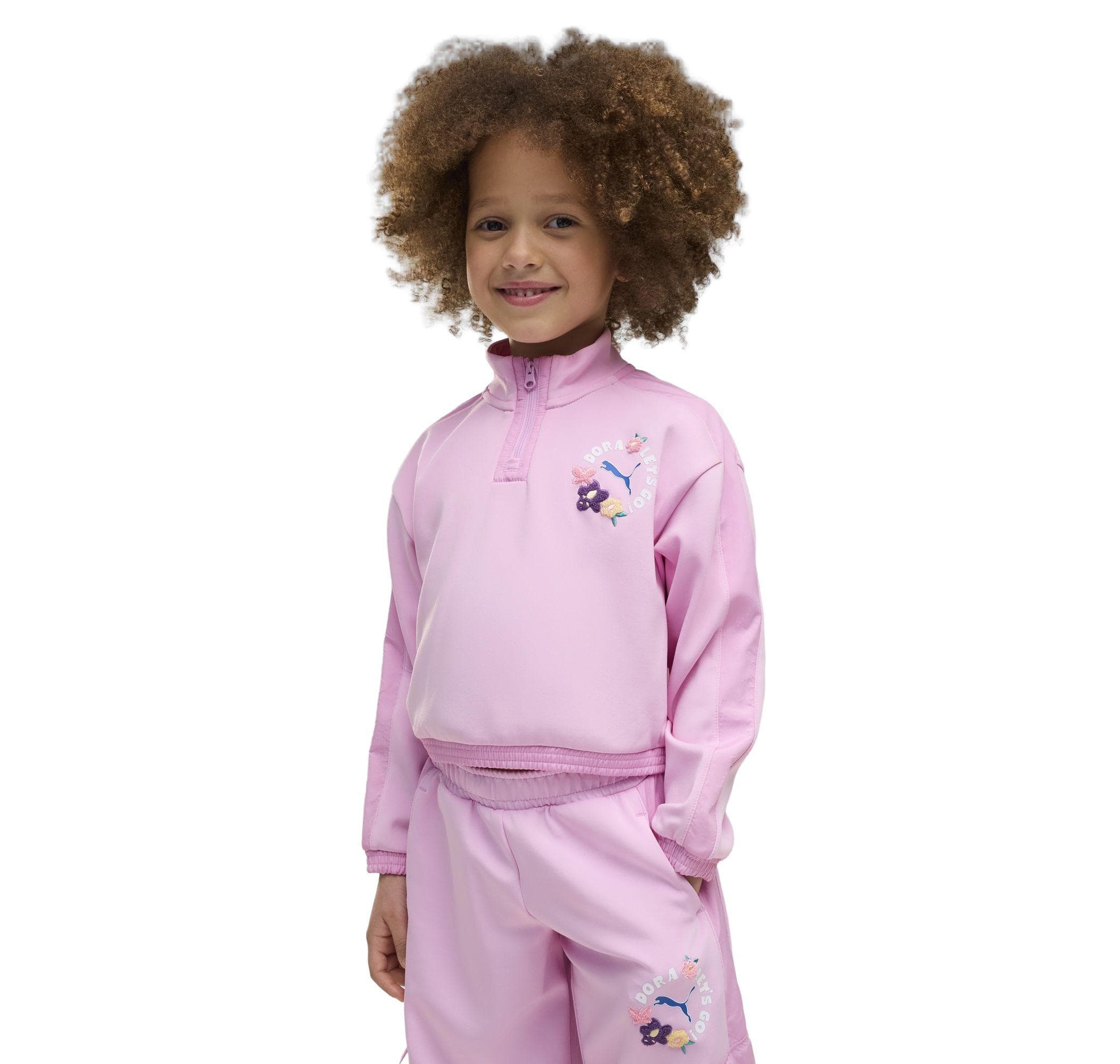 Puma Puma X Dora The Explorer T7 Çocuk Sweatshirt Pembe