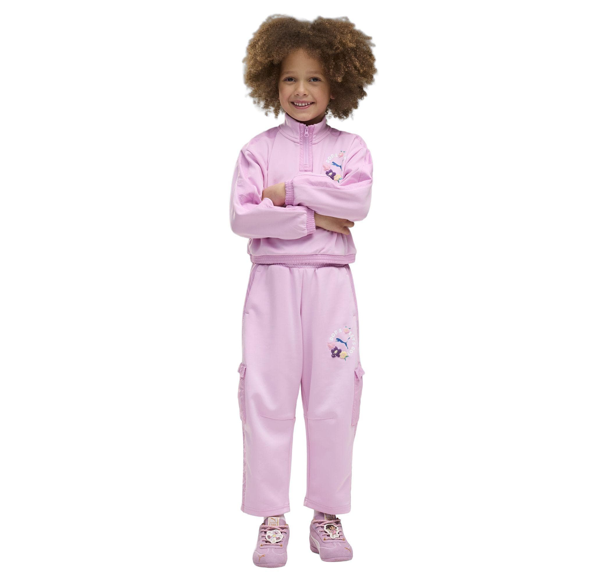 Puma Puma X Dora The Explorer T7 Çocuk Sweatshirt Pembe - 3