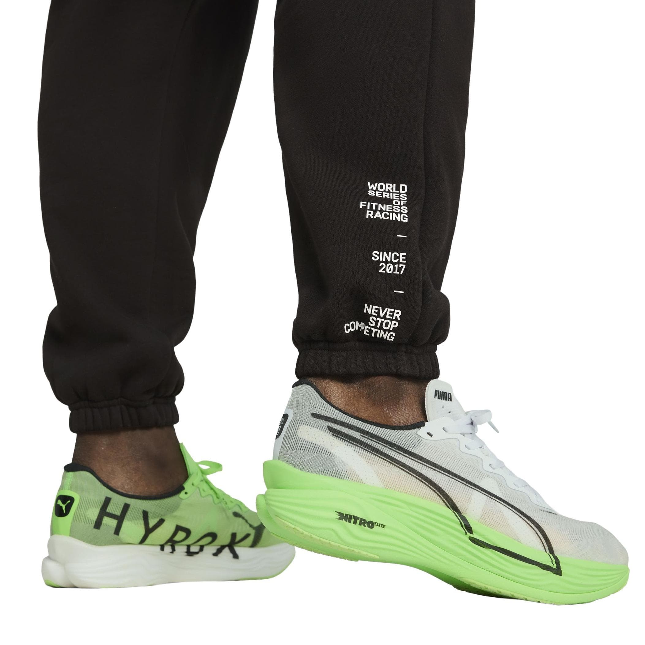 Puma Puma X Hyrox Fleece Sweatpant Erkek Eşofman Altı Siyah - 3