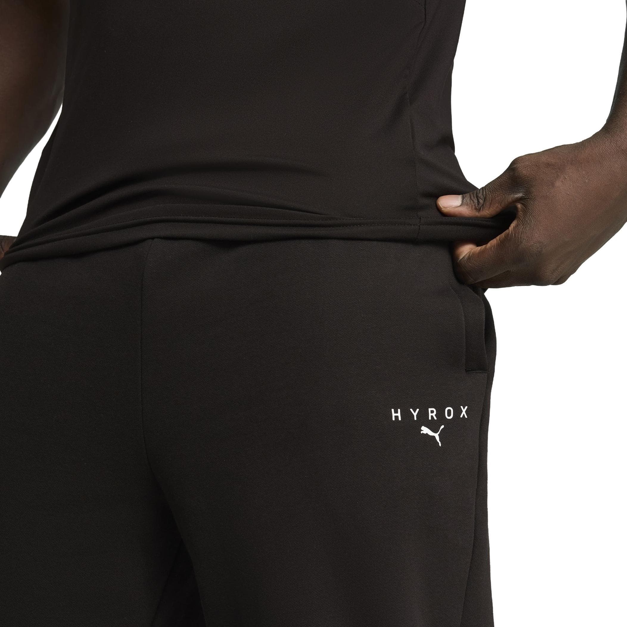 Puma Puma X Hyrox Fleece Sweatpant Erkek Eşofman Altı Siyah - 4