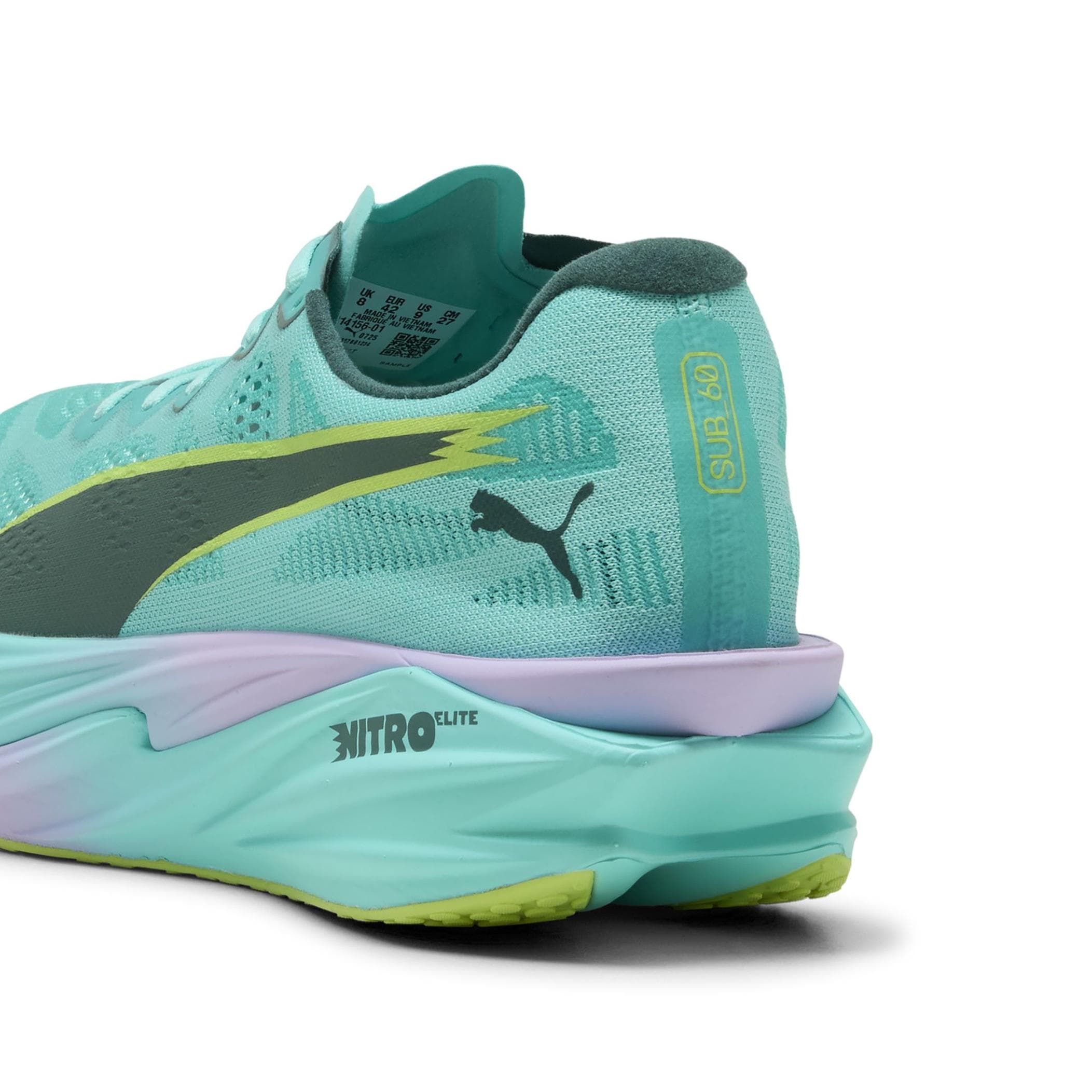 Puma Puma X Hyrox M Deviate Nıtro Elite 4 Erkek Spor Ayakkabı Yeşil - 5