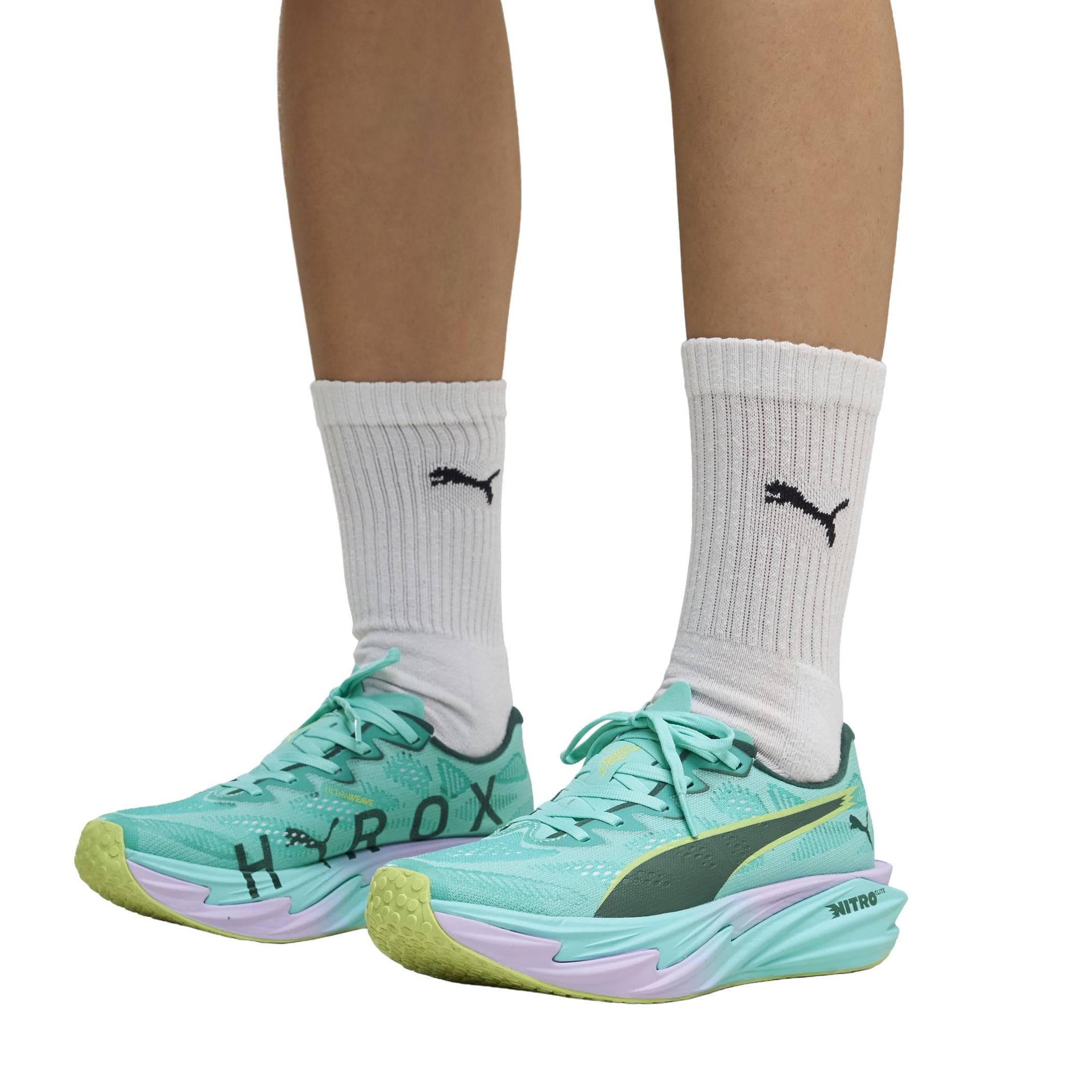Puma Puma X Hyrox W Deviate Nıtro Elite 4 Kadın Spor Ayakkabı Yeşil - 6