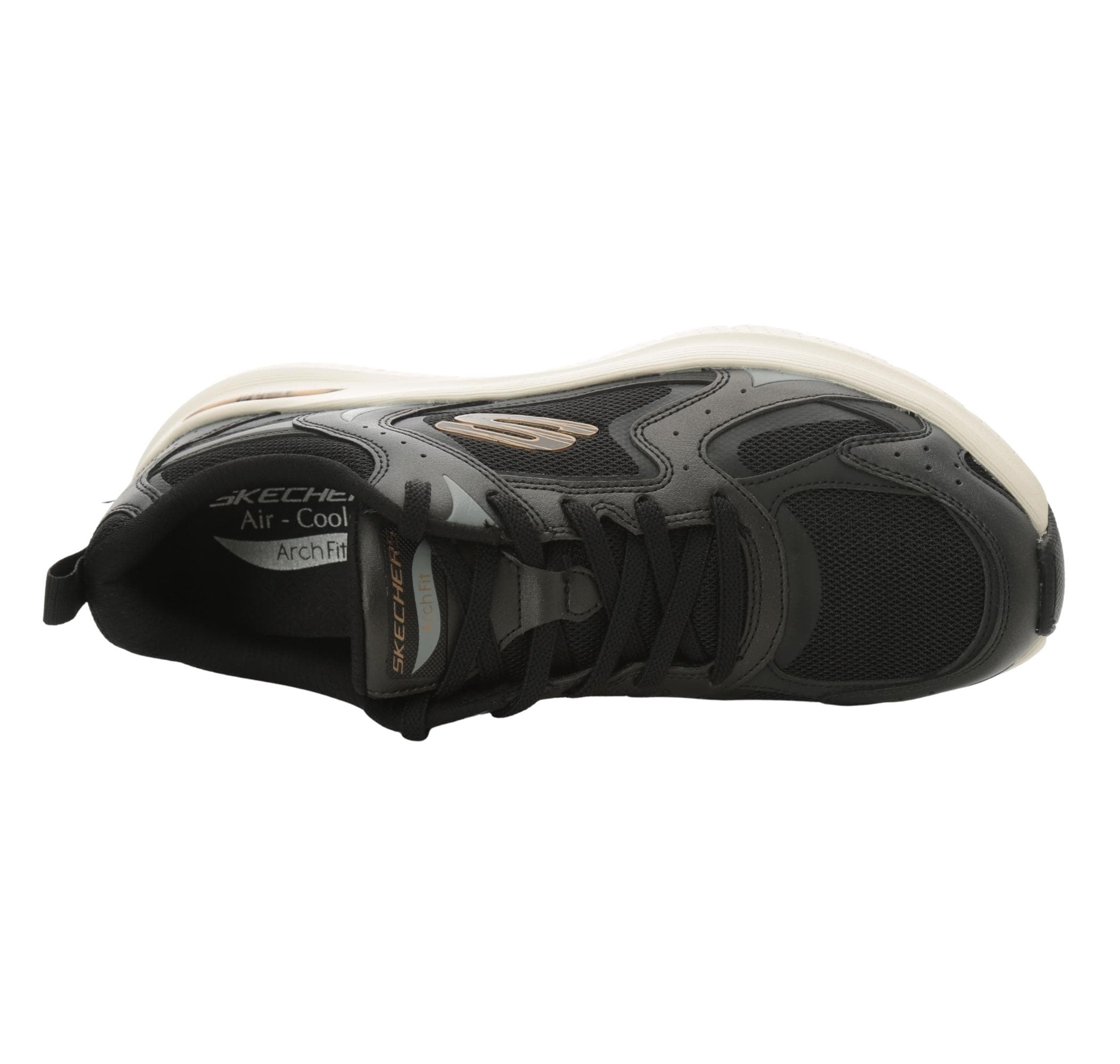 Skechers Skechers Arch Fıt 2.0 Erkek Spor Ayakkabı Siyah - 5