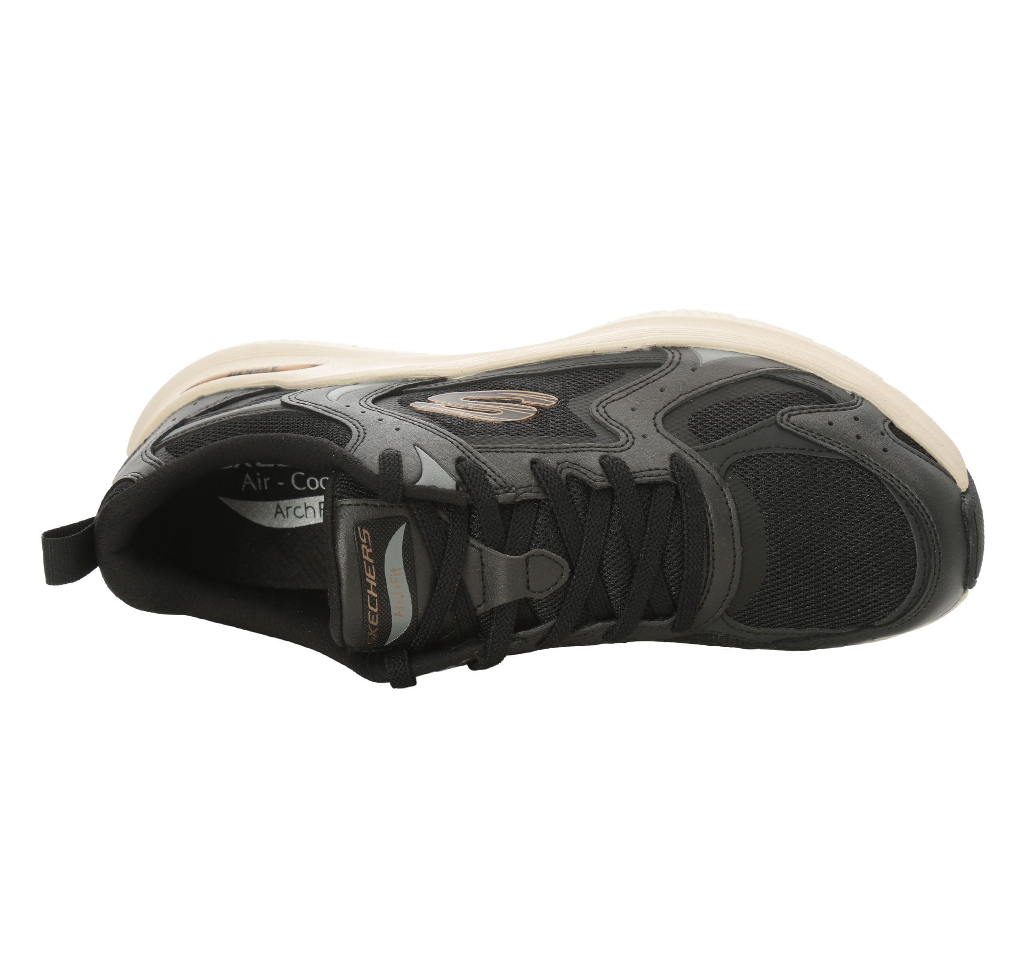 Skechers Skechers Arch Fıt 2.0 Erkek Spor Ayakkabı Siyah - 5