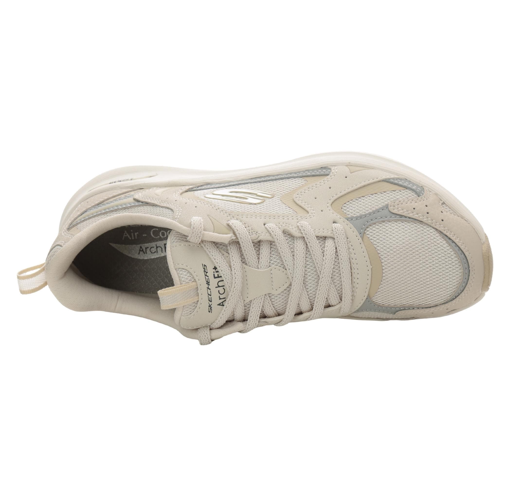 Skechers Skechers Arch Fıt 2.0 Kadın Spor Ayakkabı Krem - 5