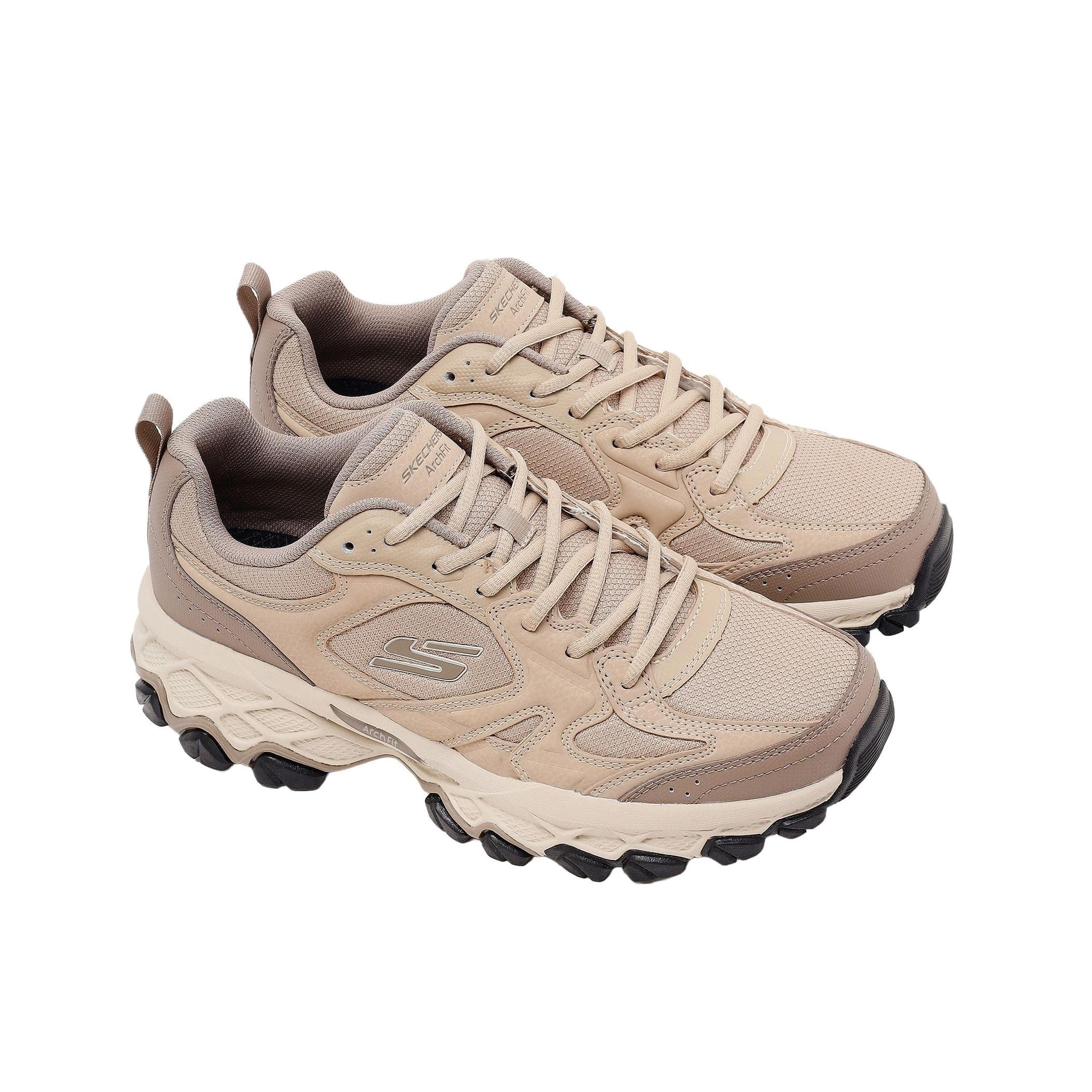 Skechers Skechers Arch Fıt Akhıdıme Erkek Spor Ayakkabı Bej - 5