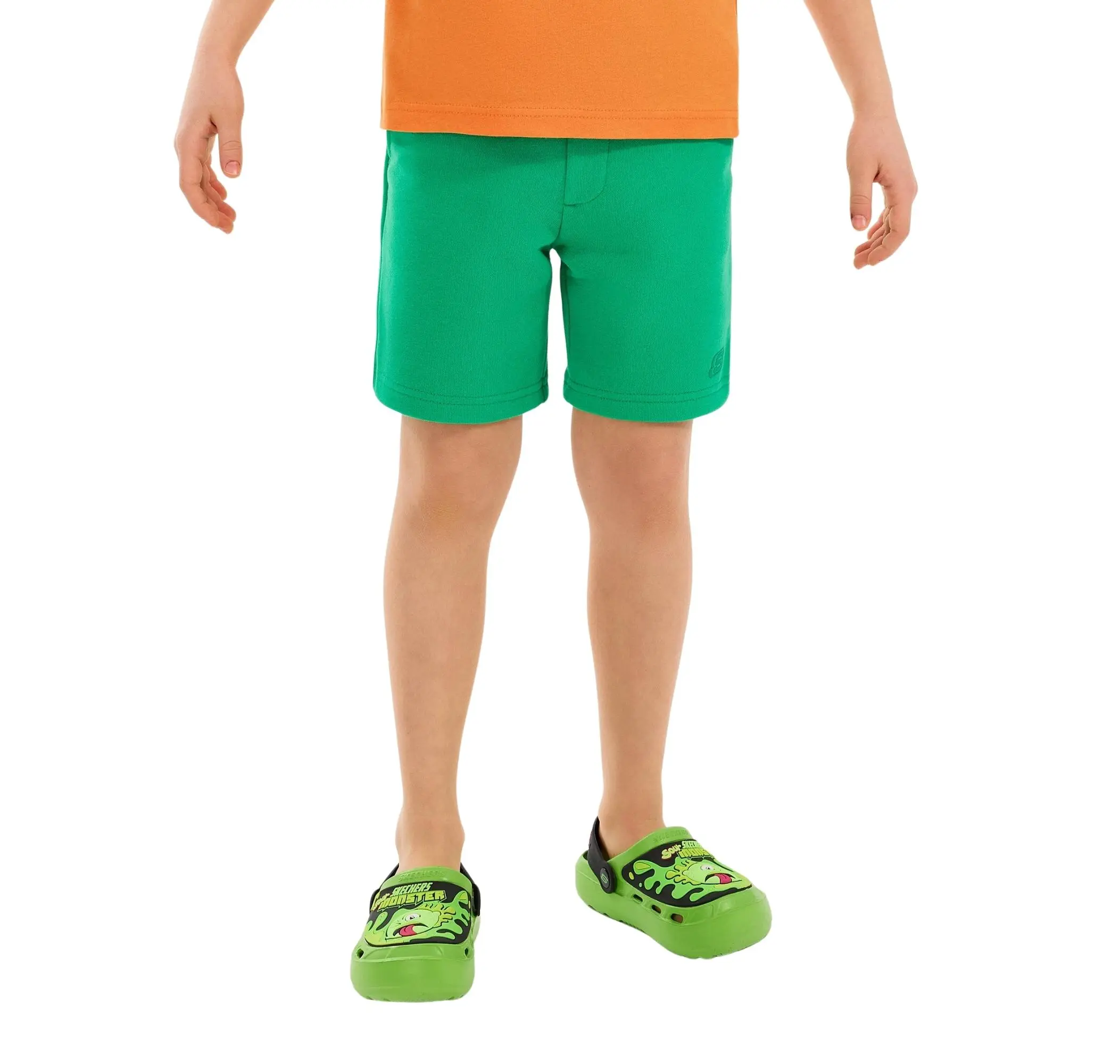 Skechers Skechers B Essentials Sweatshort Çocuk Şort Ve Kapri Yeşil