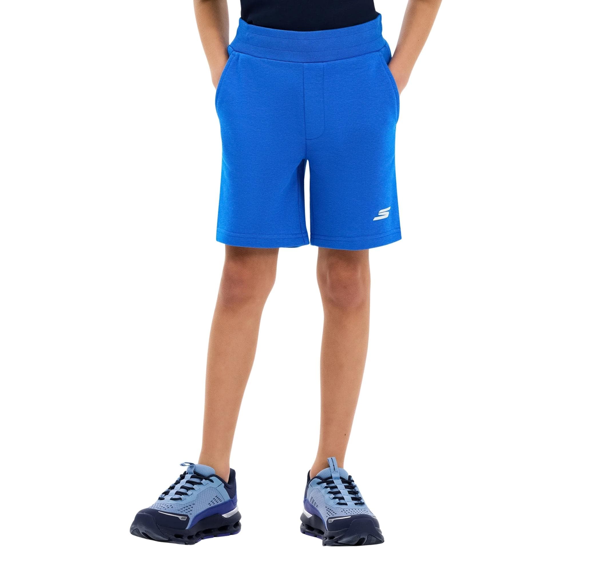 Skechers Skechers B Lw Fleece Sweat Short Çocuk Şort Ve Kapri Mavi