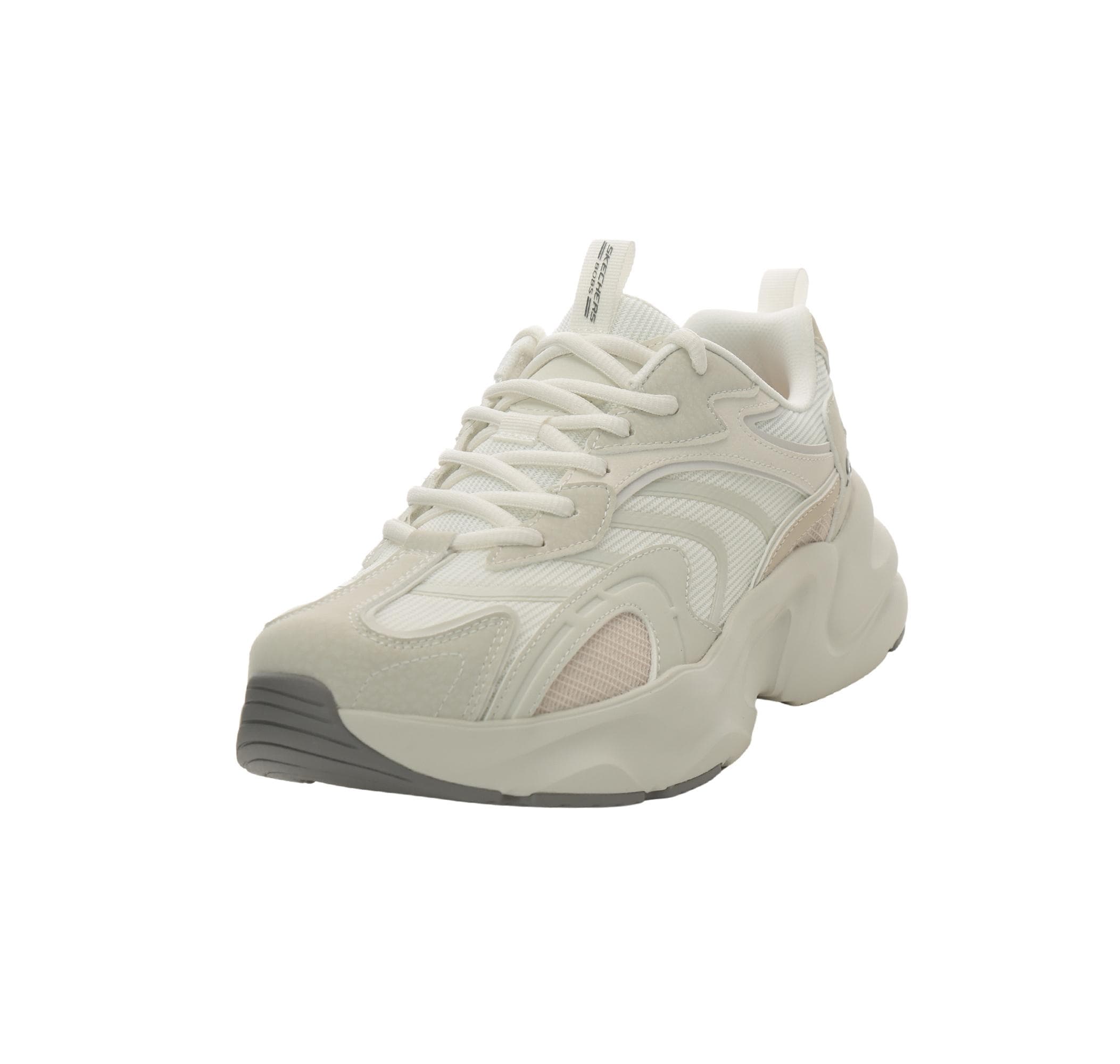 Skechers Skechers Bobs Bamına 2 Erkek Spor Ayakkabı Krem - 3