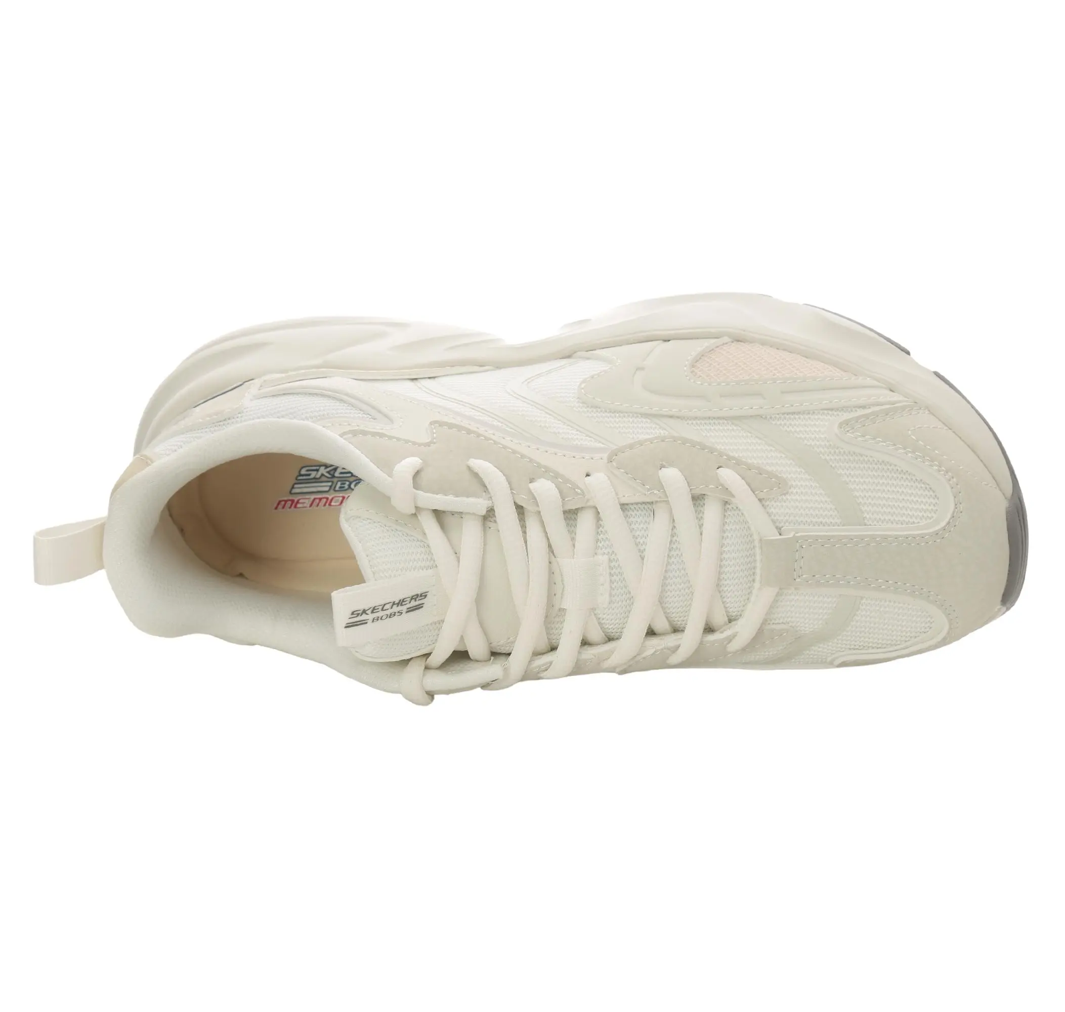 Skechers Skechers Bobs Bamına 2 Erkek Spor Ayakkabı Krem - 5
