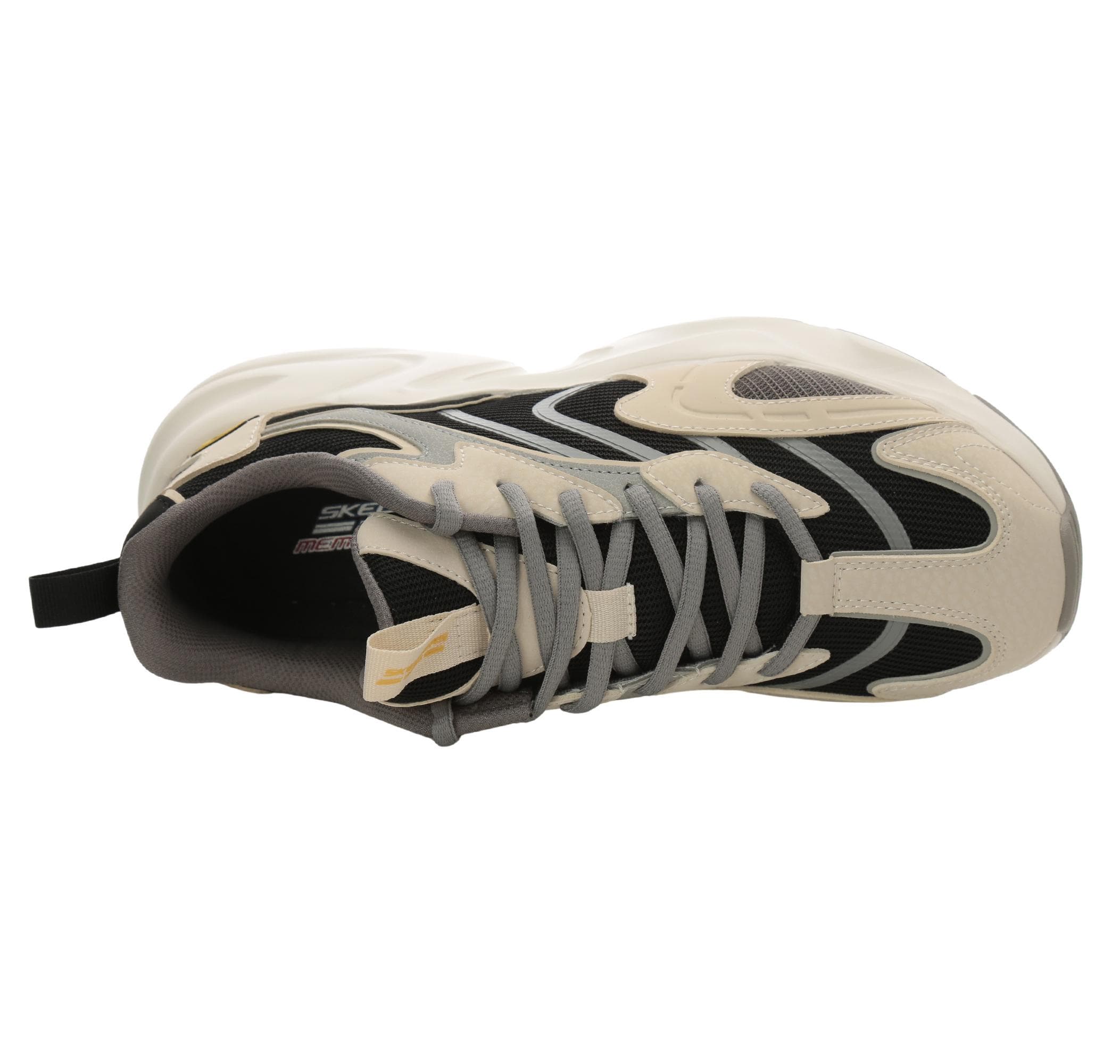 Skechers Skechers Bobs Bamına 2 Erkek Spor Ayakkabı Krem - 5