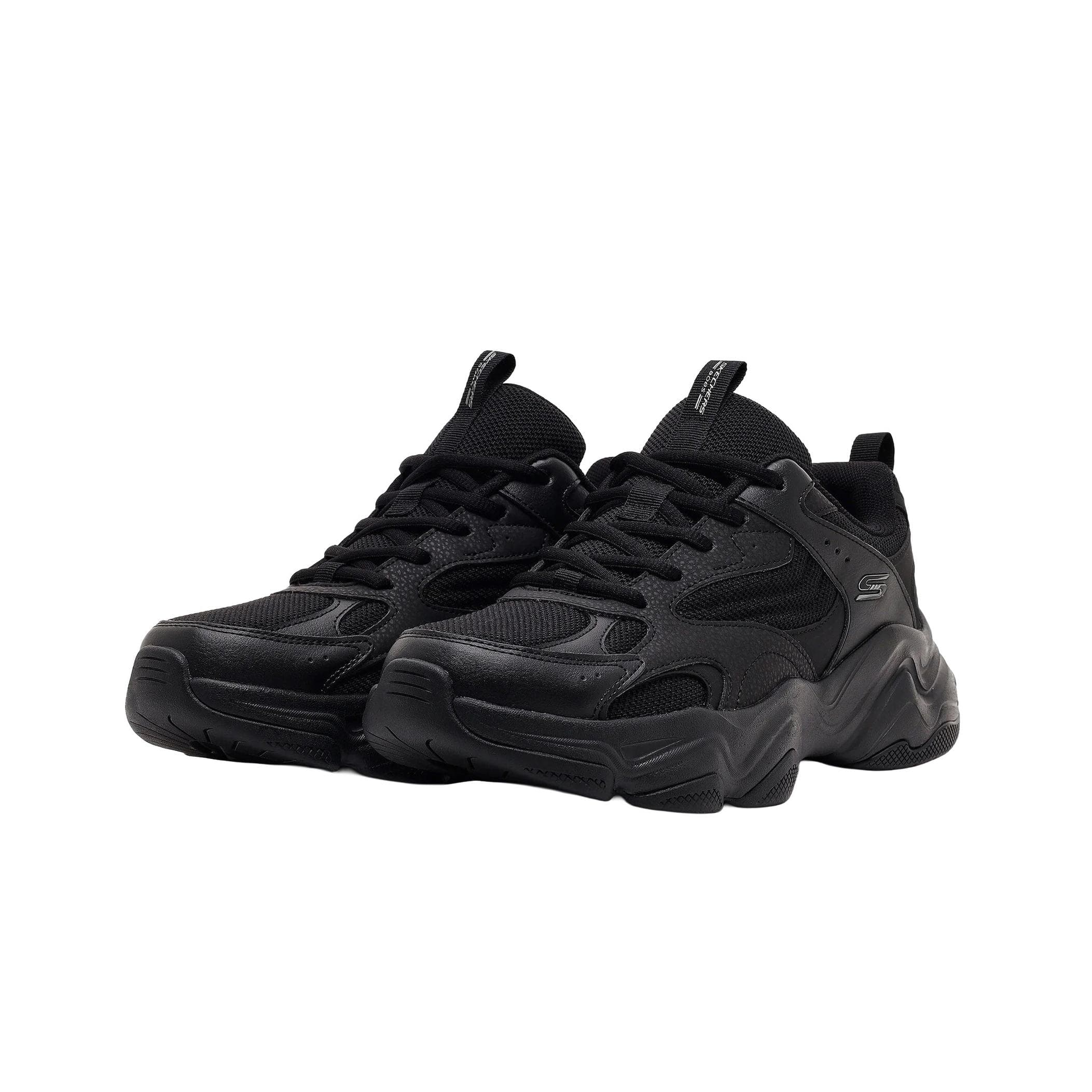 Skechers Skechers Bobs Dıego Erkek Spor Ayakkabı Siyah - 3