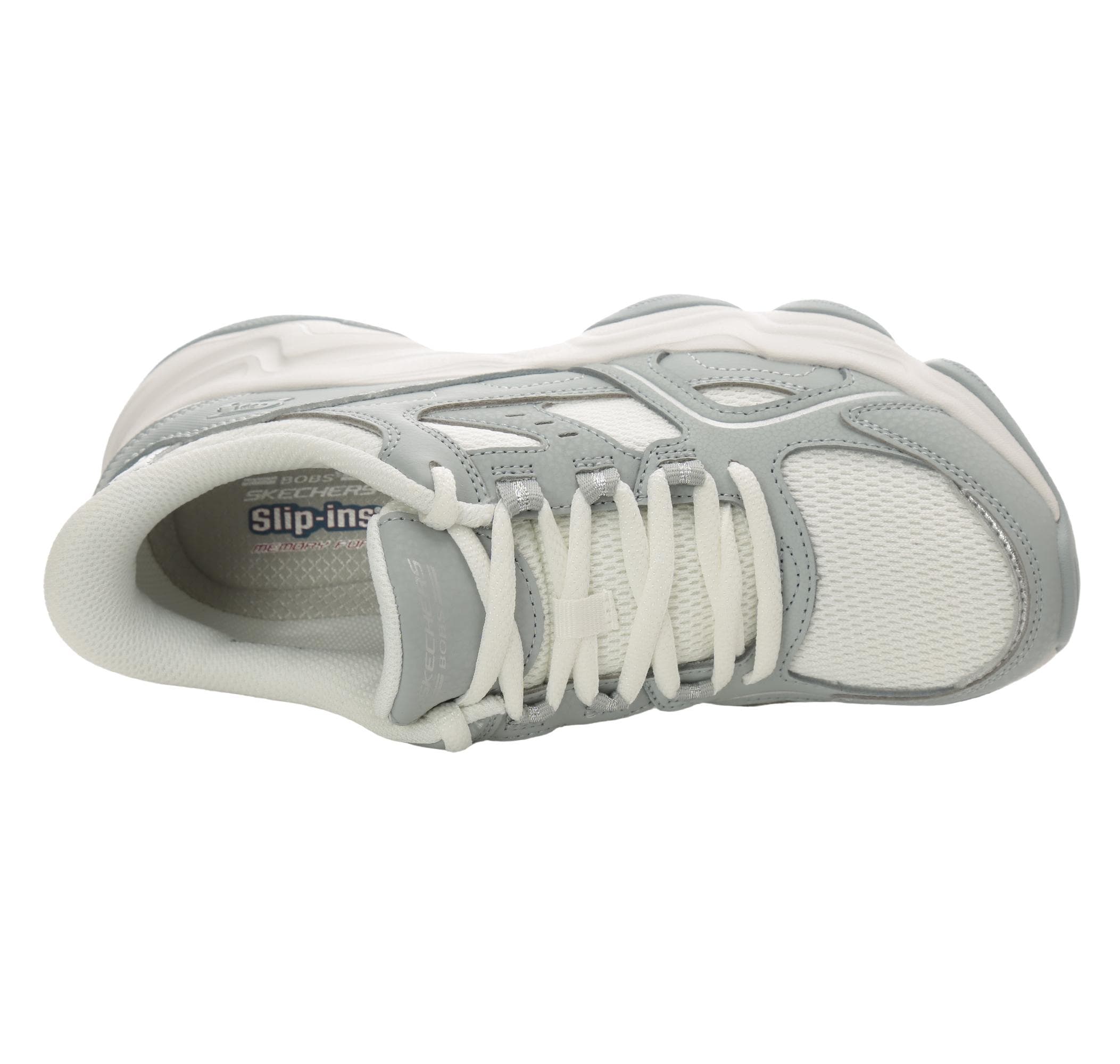 Skechers Skechers Bobs Dıego Kadın Spor Ayakkabı Gri - 5