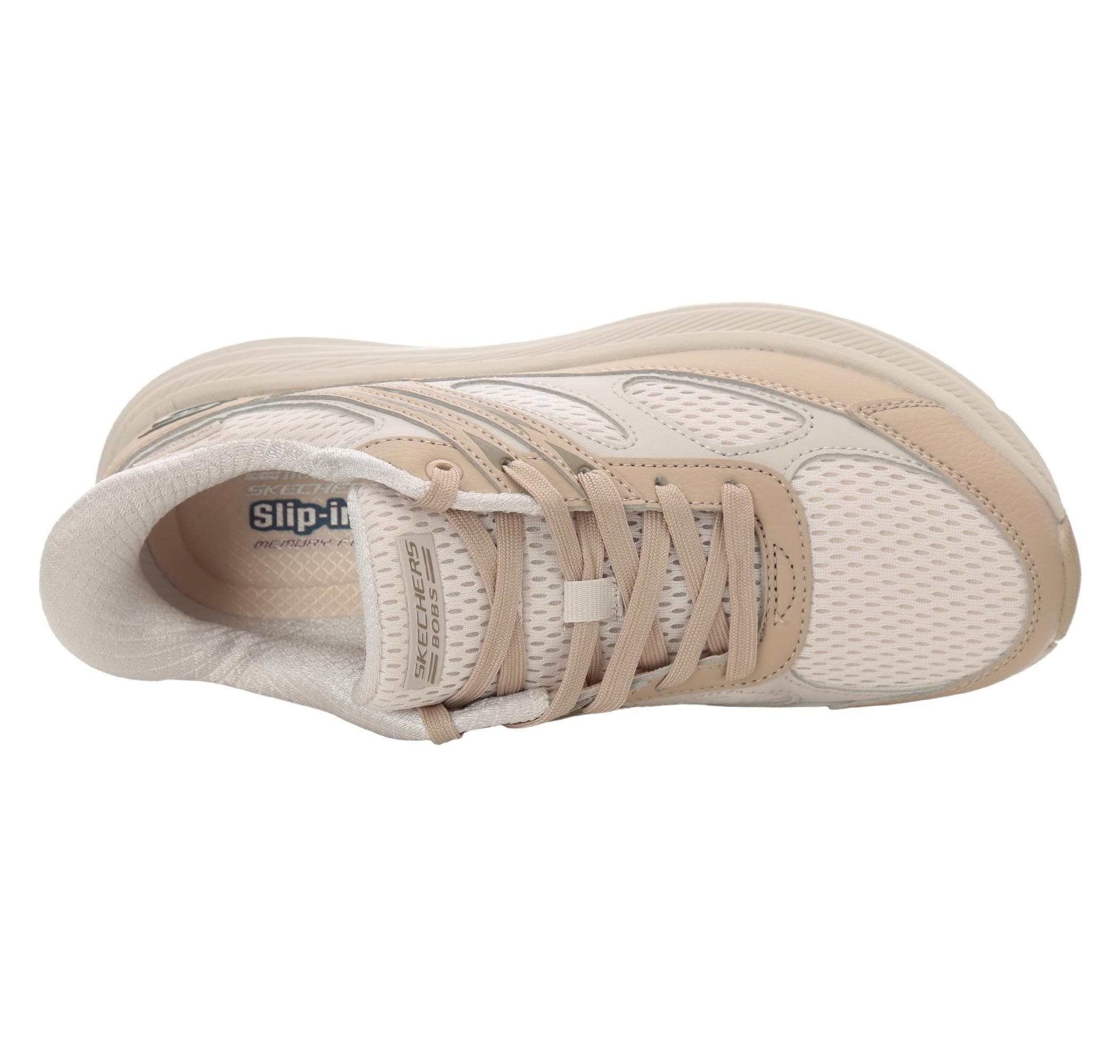 Skechers Skechers Bobs Skıllz Kadın Spor Ayakkabı Krem - 5