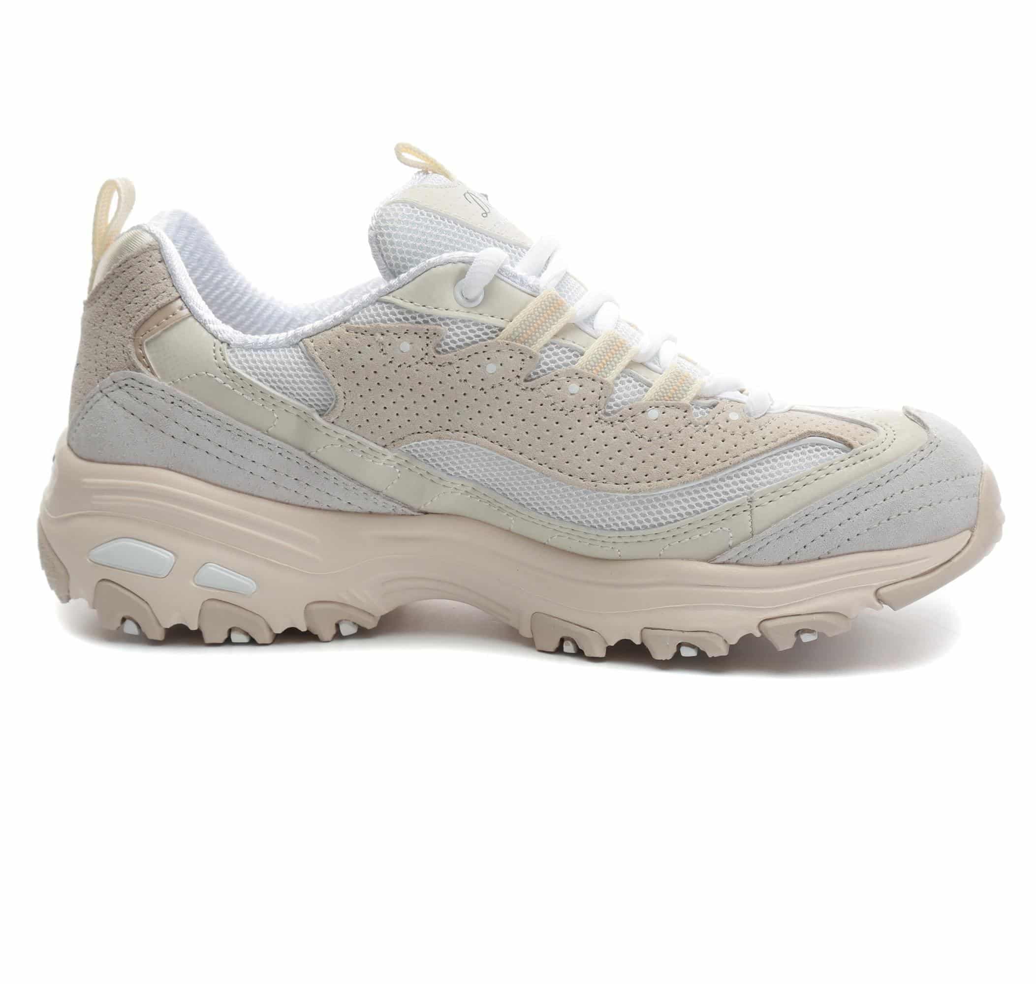Skechers Skechers D'lıtes-Free Energy Kadın Spor Ayakkabı Krem - 4