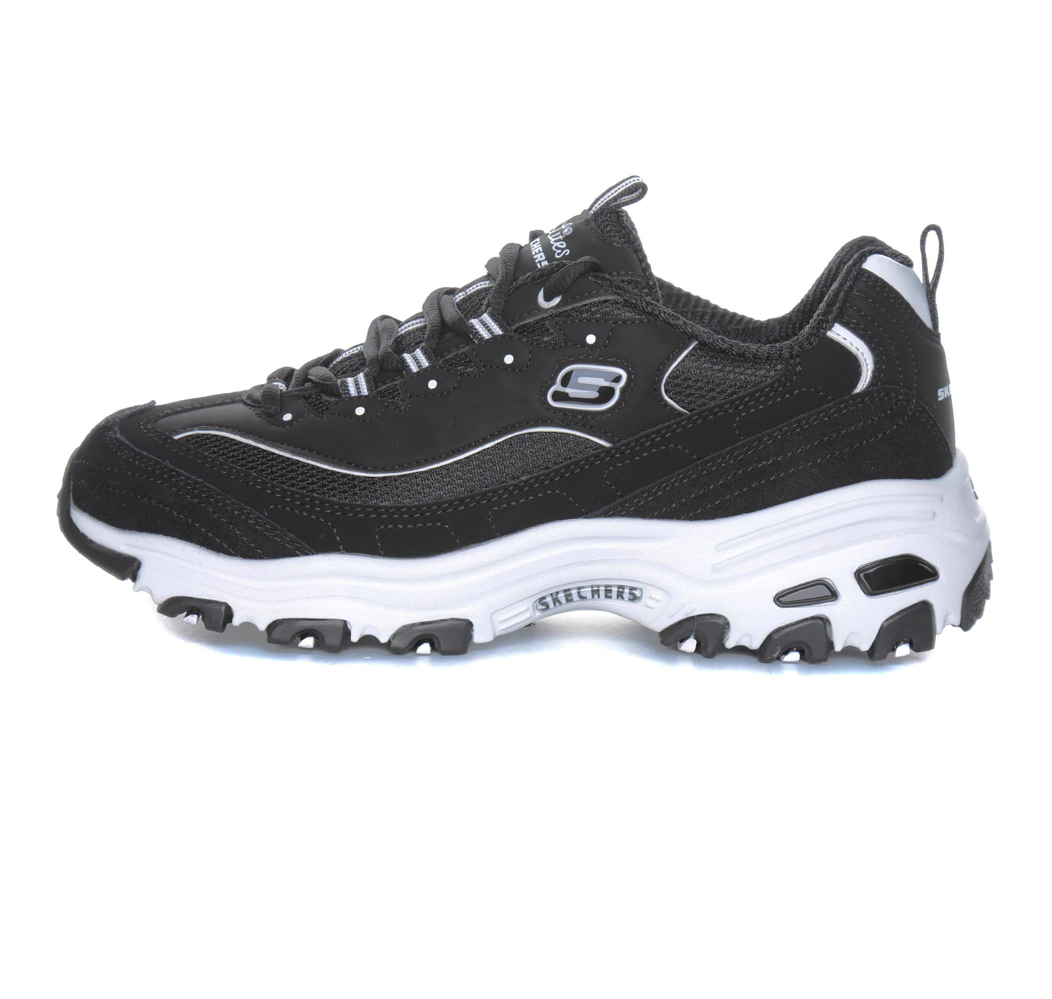 Skechers Skechers D'lıtes-March Forward Kadın Spor Ayakkabı Siyah