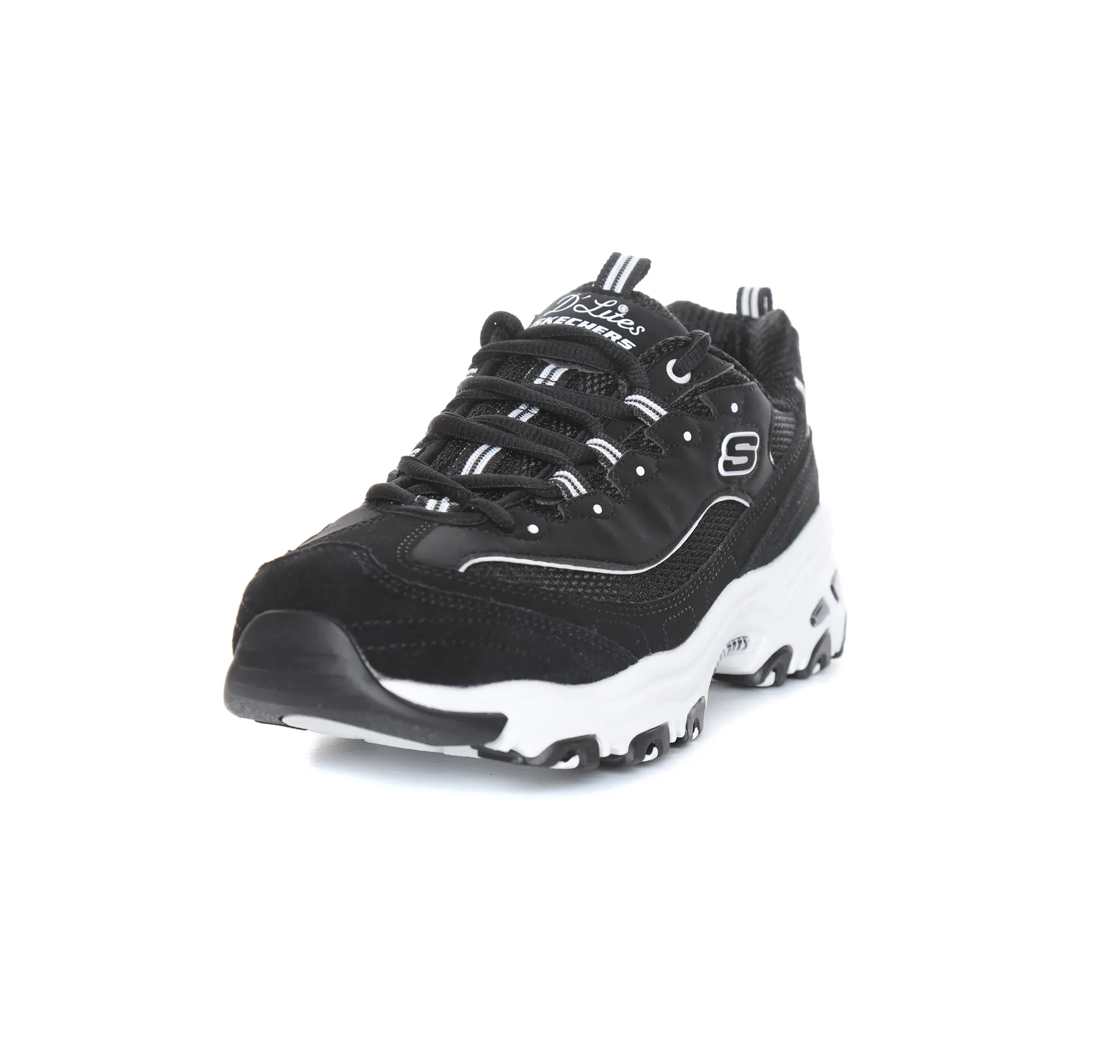 Skechers Skechers D'lıtes-March Forward Kadın Spor Ayakkabı Siyah - 6