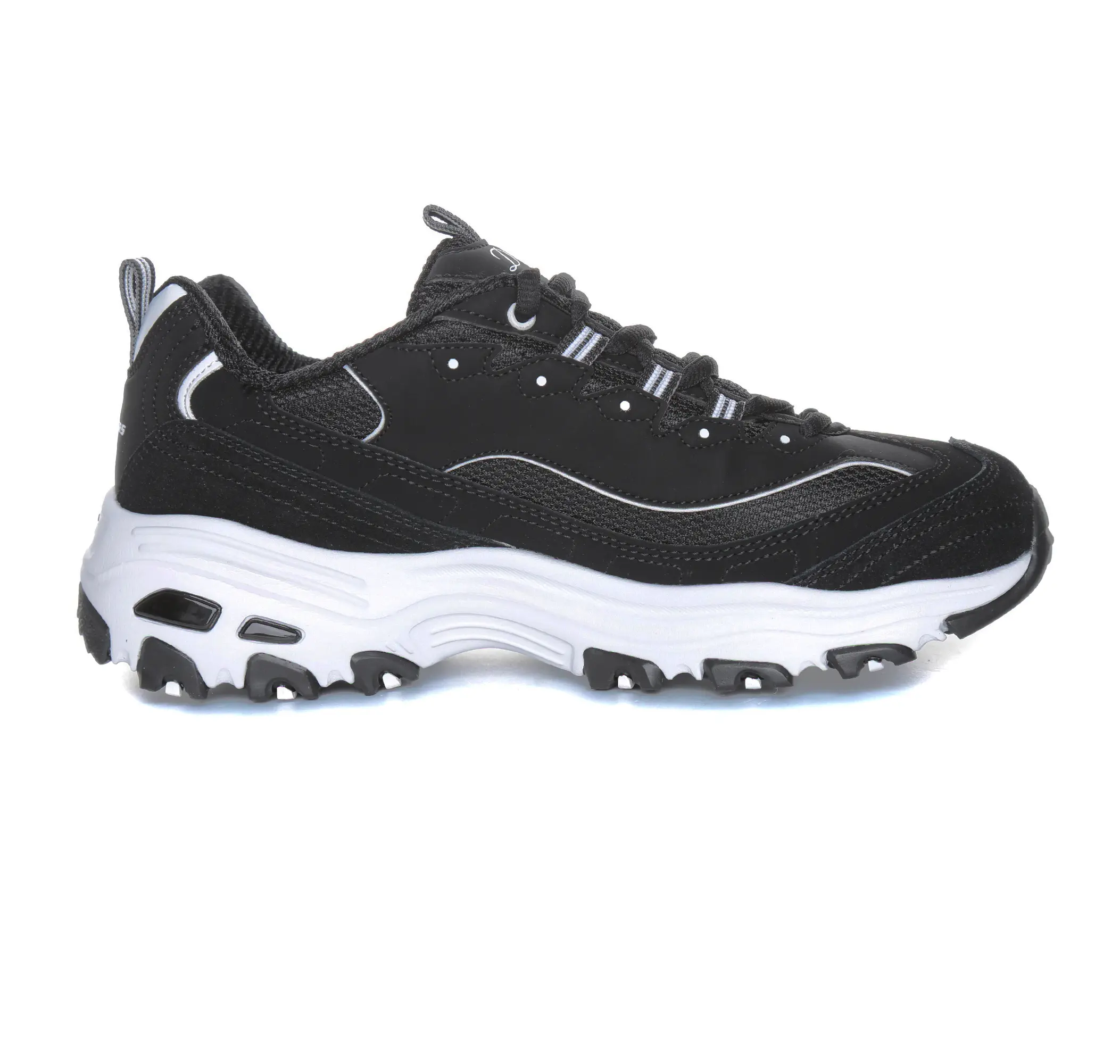 Skechers Skechers D'lıtes-March Forward Kadın Spor Ayakkabı Siyah - 4