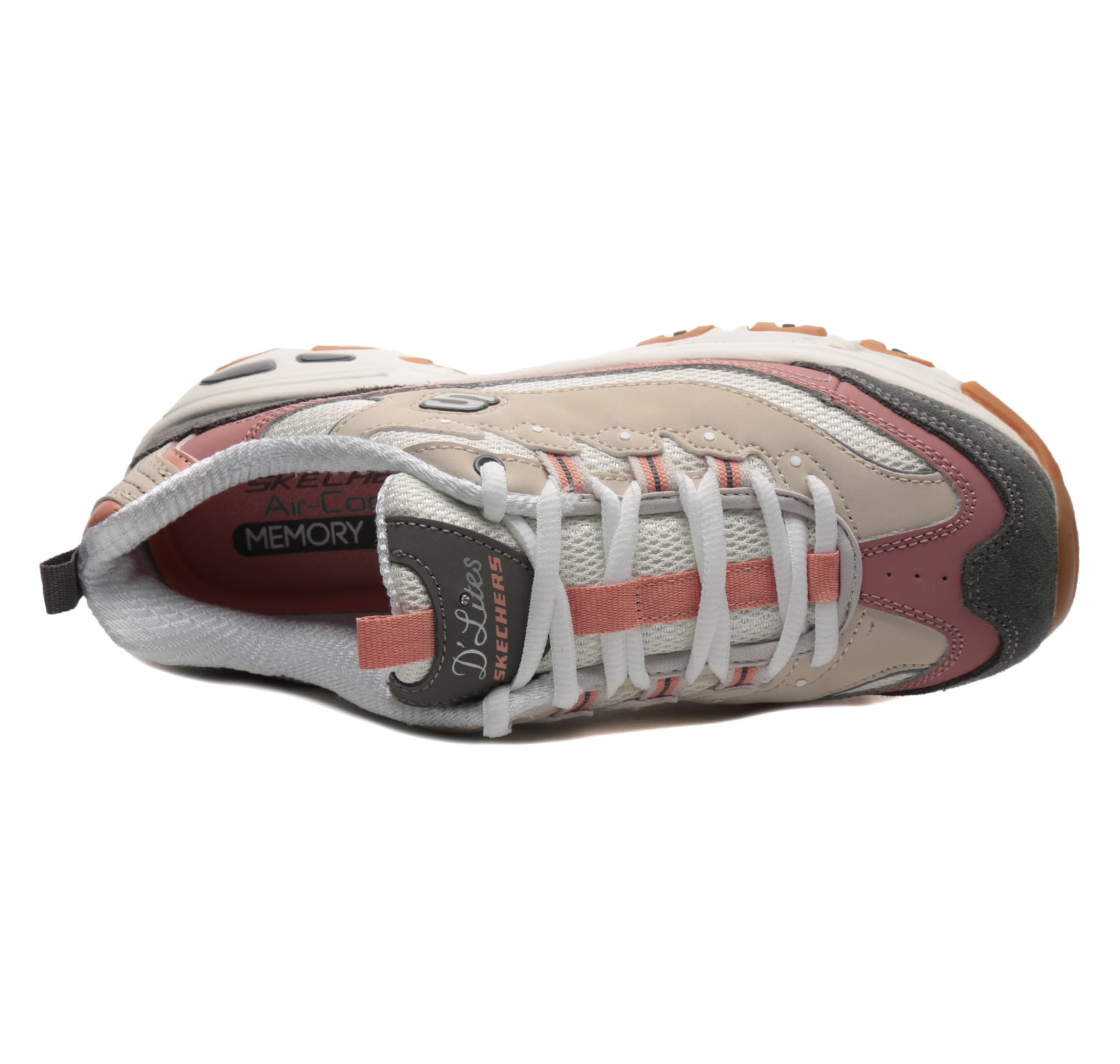 Skechers Skechers D'lıtes - New Journey Kadın Spor Ayakkabı Krem - 5