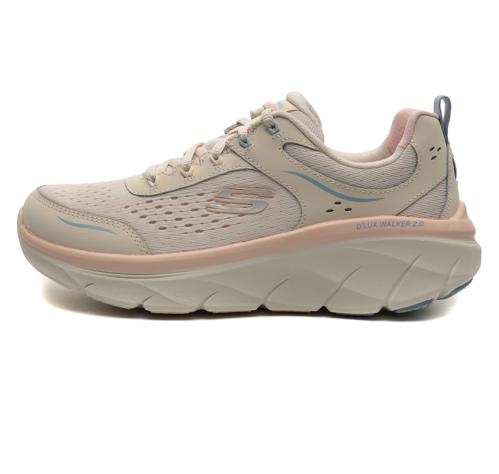 Skechers Skechers D'lux Walker 2.0-Daisy Doll Kadın Spor Ayakkabı Krem