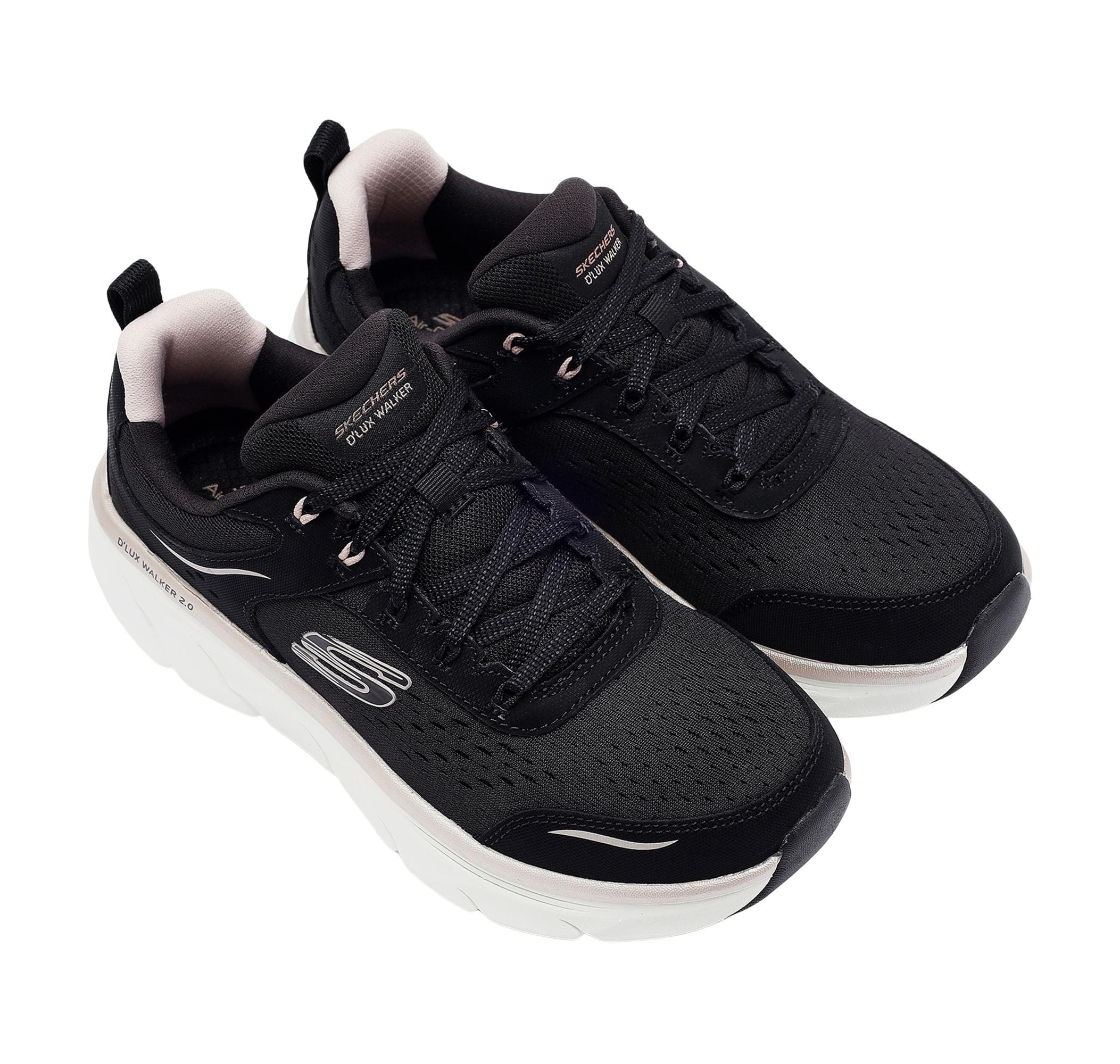 Skechers Skechers D'lux Walker 2.0 Kadın Spor Ayakkabı Siyah - 3