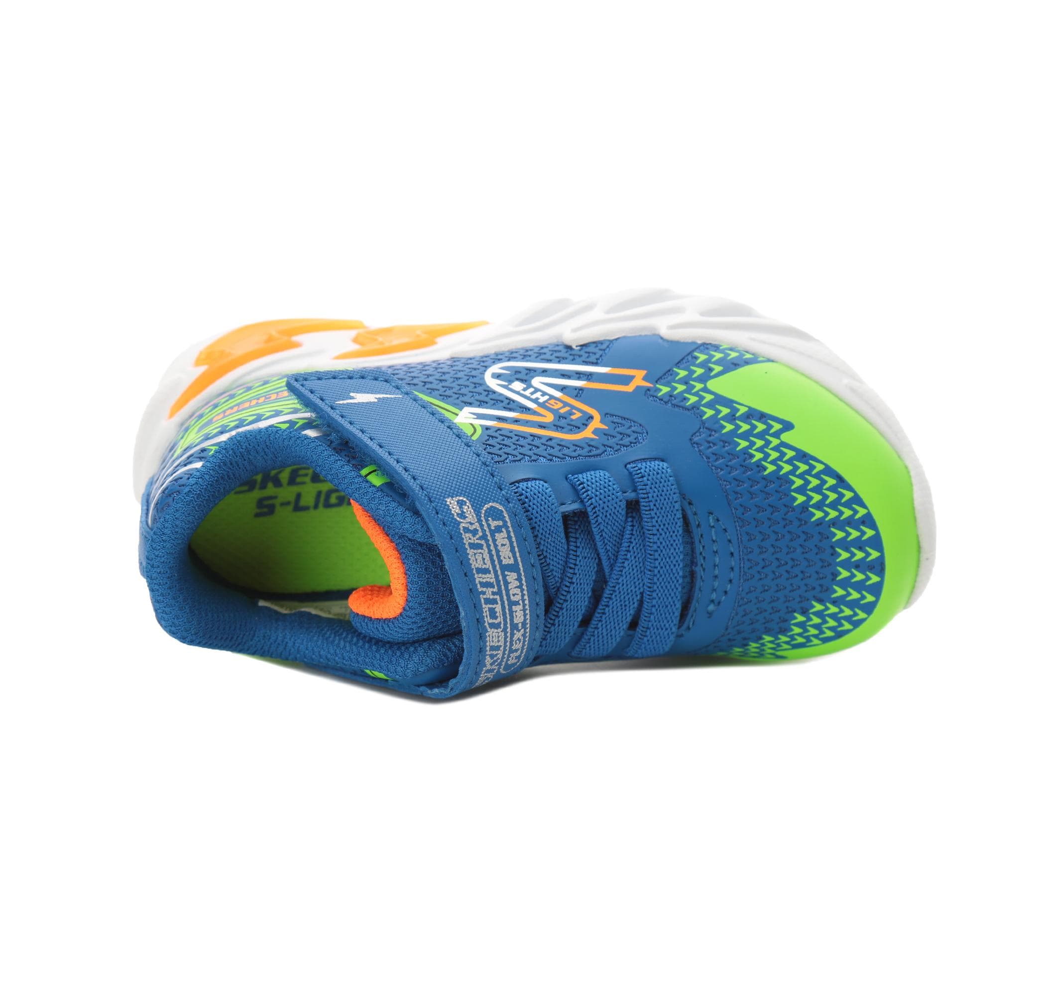 Skechers Skechers Flex Glow Bolt Bebek Spor Ayakkabı Mavi - 5