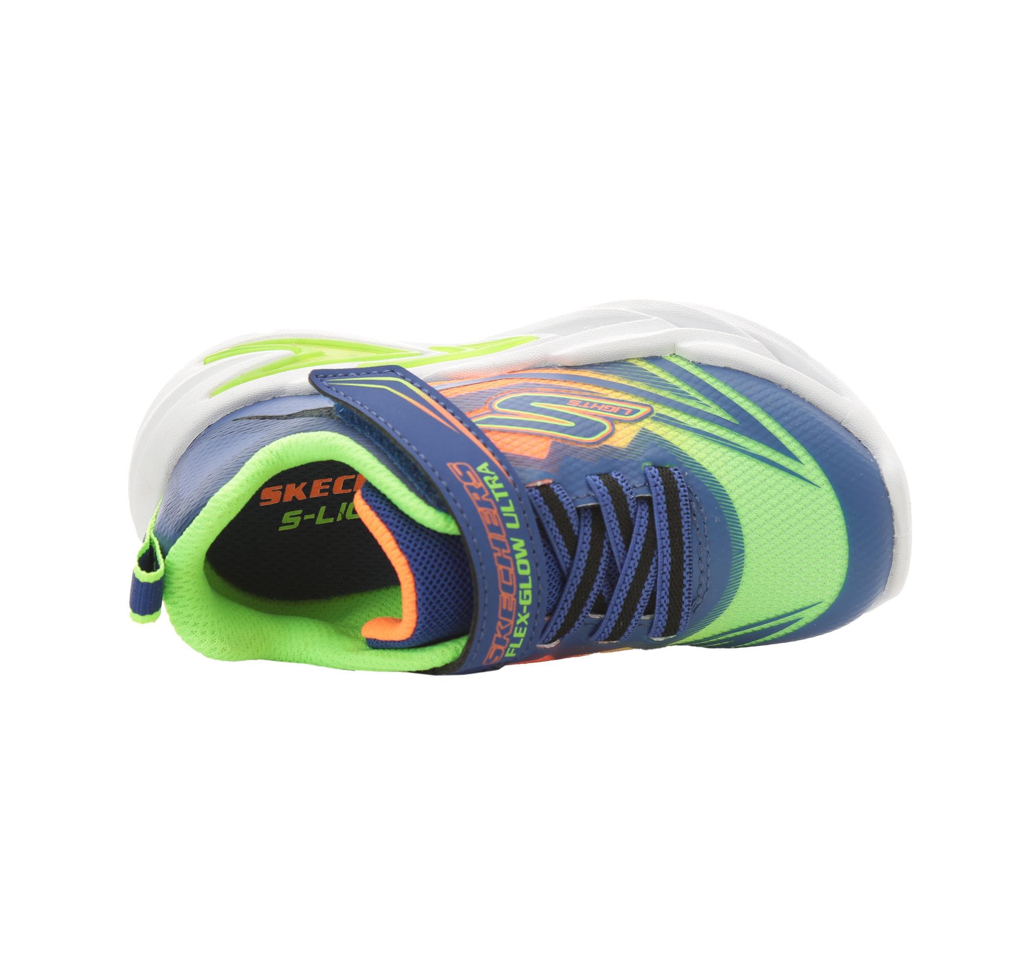 Skechers Skechers Flexglow Ultra Bebek Spor Ayakkabı Mavi - 5