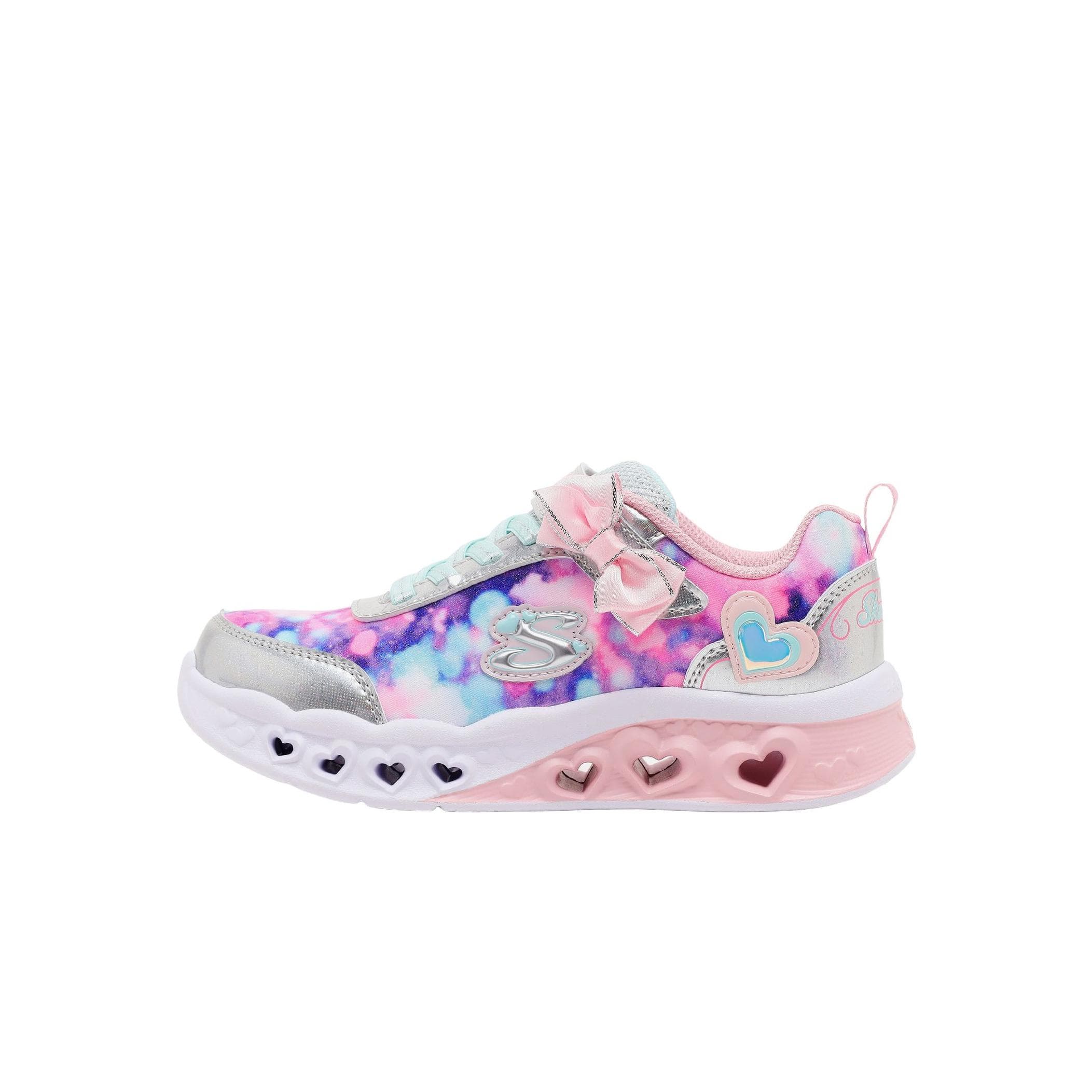 Skechers Skechers Flutter Heart Lıghts - Blurred Love Çocuk Spor Ayakkabı Pembe