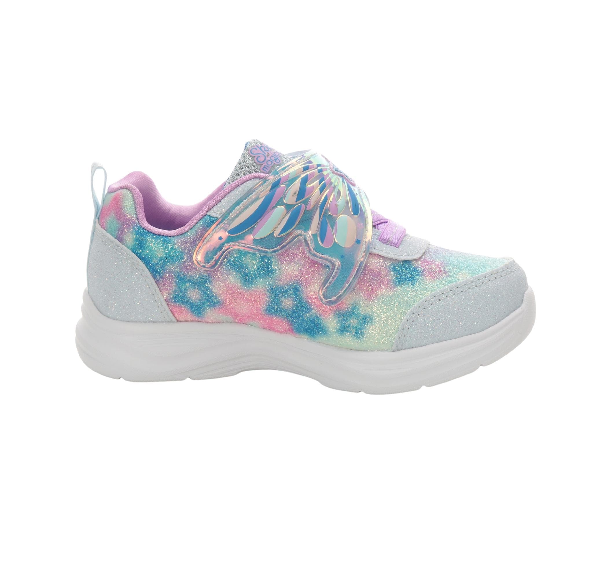 Skechers Skechers Glimmer Kicks - Magical Wings Çocuk Spor Ayakkabı Mavi - 4