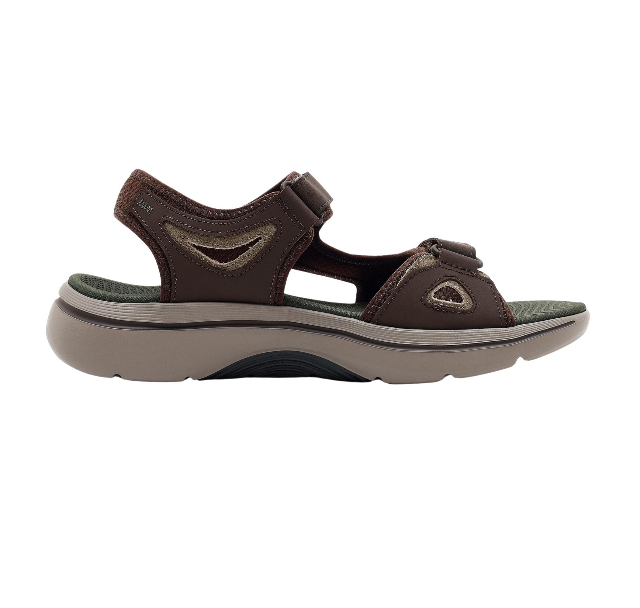 Skechers Skechers Go Walk Arch Fıt 2.0 Sandal Erkek Sandalet Kahve - 4