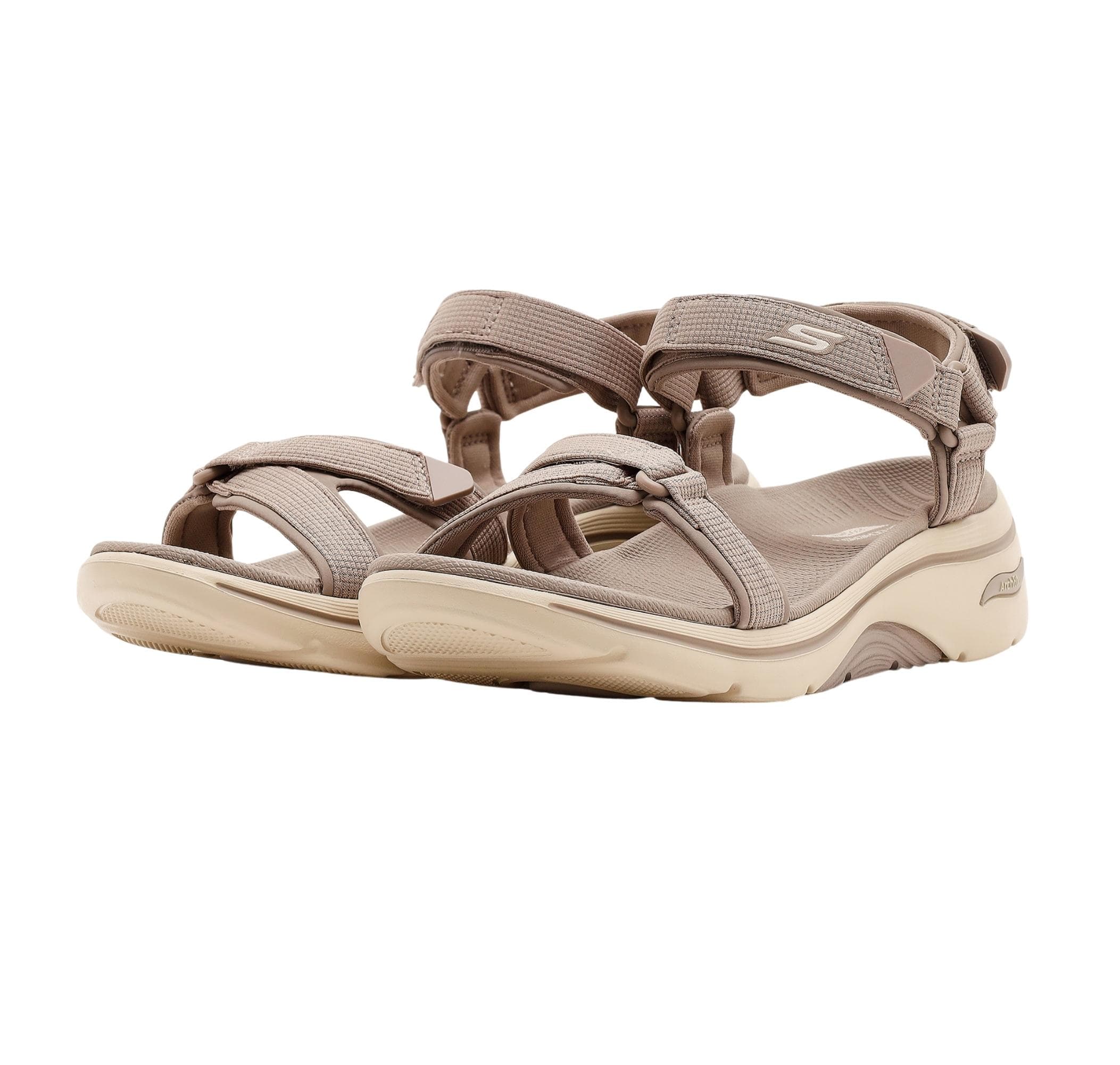 Skechers Skechers Go Walk Arch Fıt 2.0 Sandal Kadın Sandalet Bej - 2