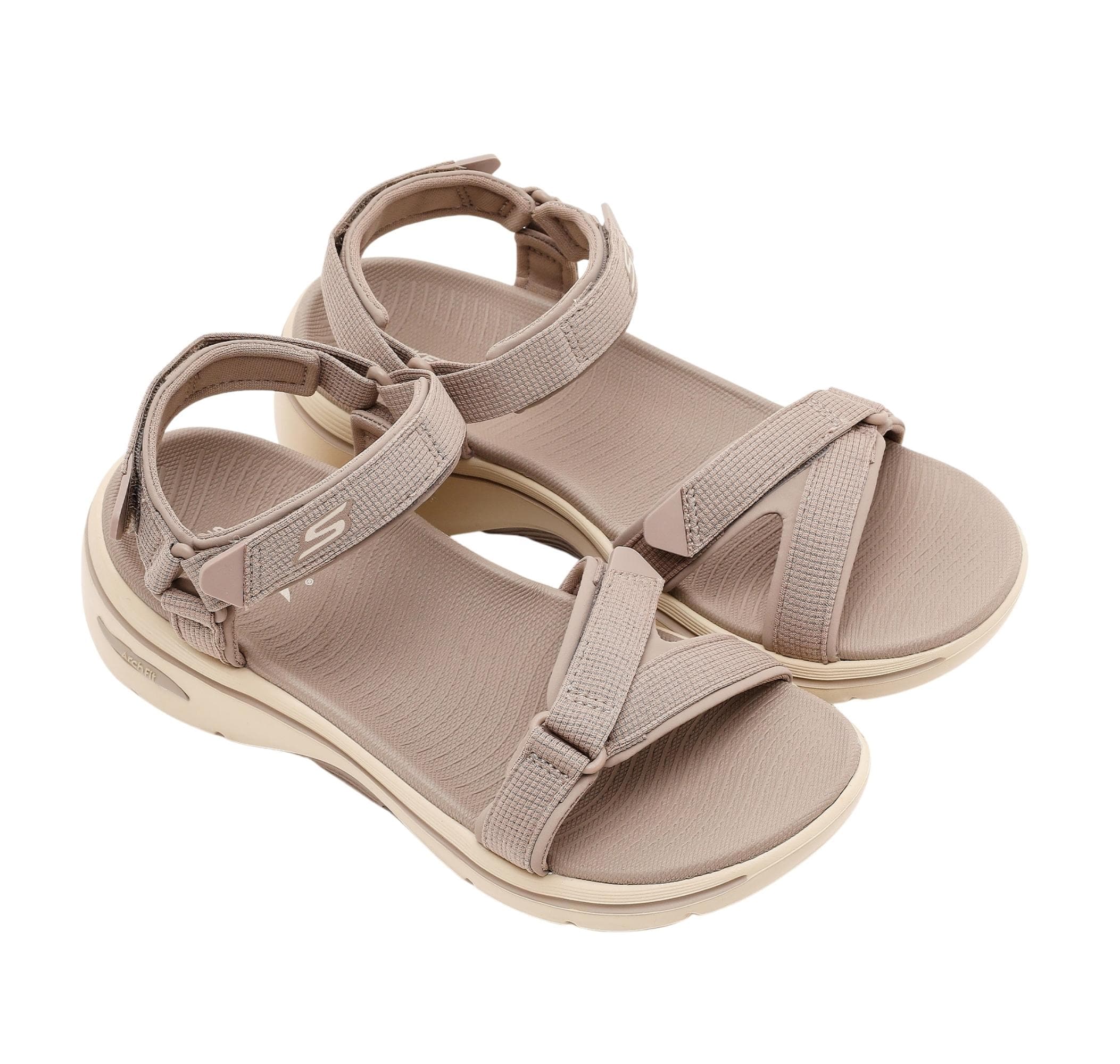 Skechers Skechers Go Walk Arch Fıt 2.0 Sandal Kadın Sandalet Bej - 3