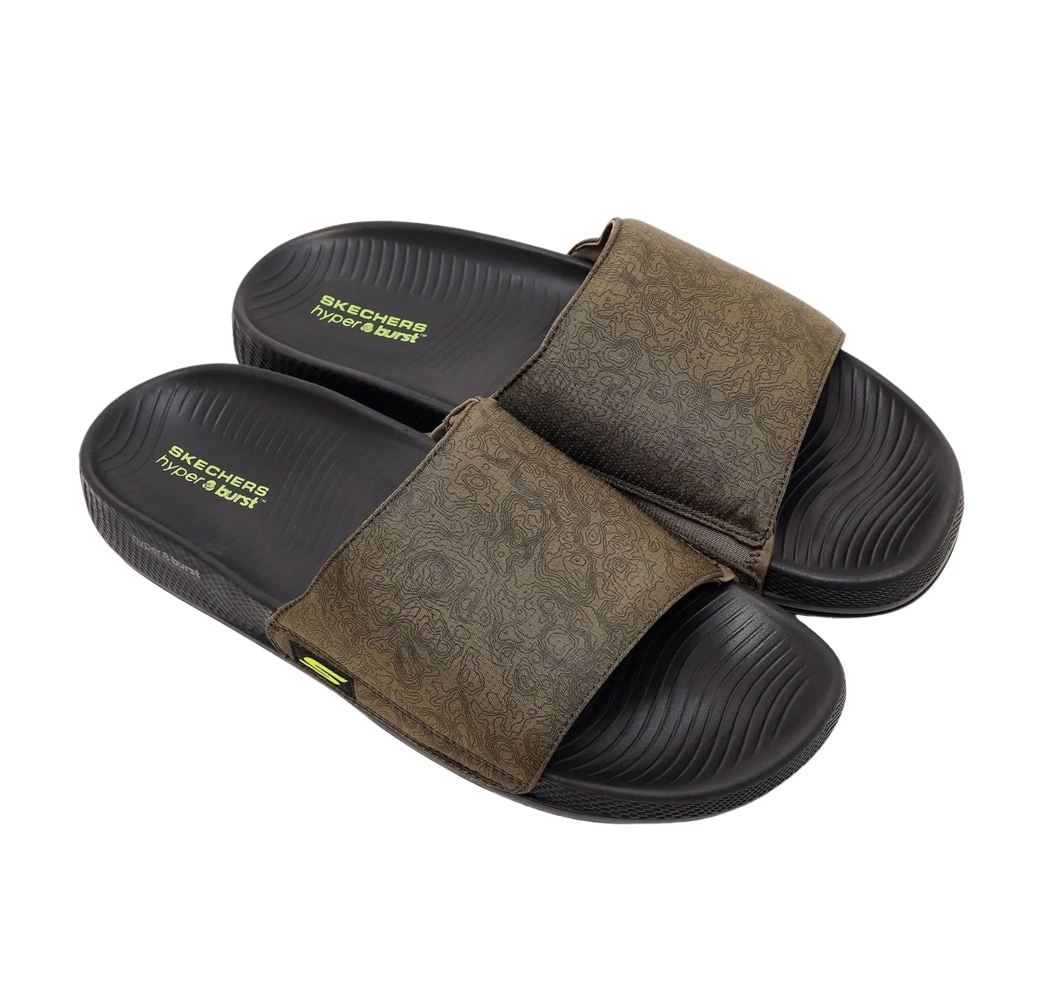 Skechers Skechers Hyper Slıde Erkek Terlik Kahve - 3