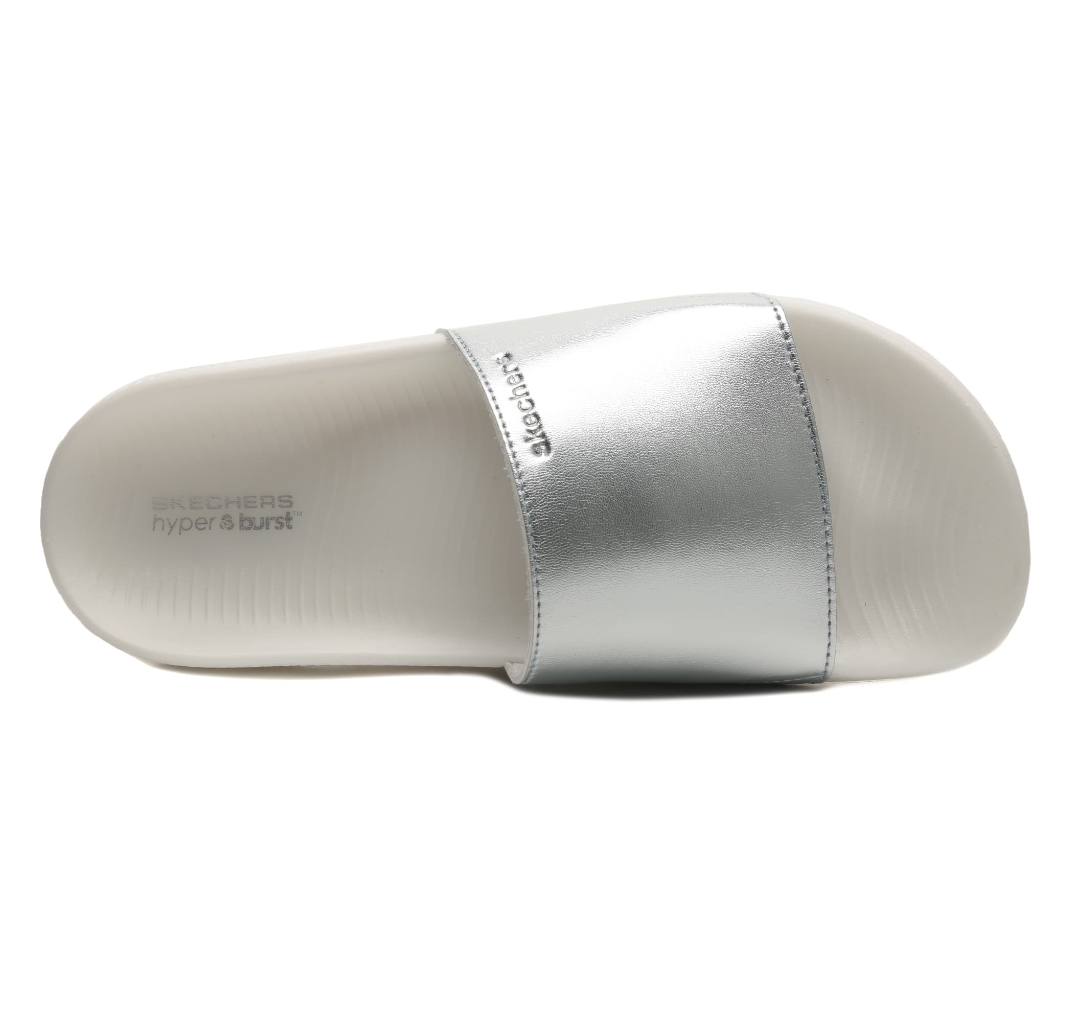 Skechers Skechers Hyper Slıde - Shıne On Kadın Terlik Gri - 3