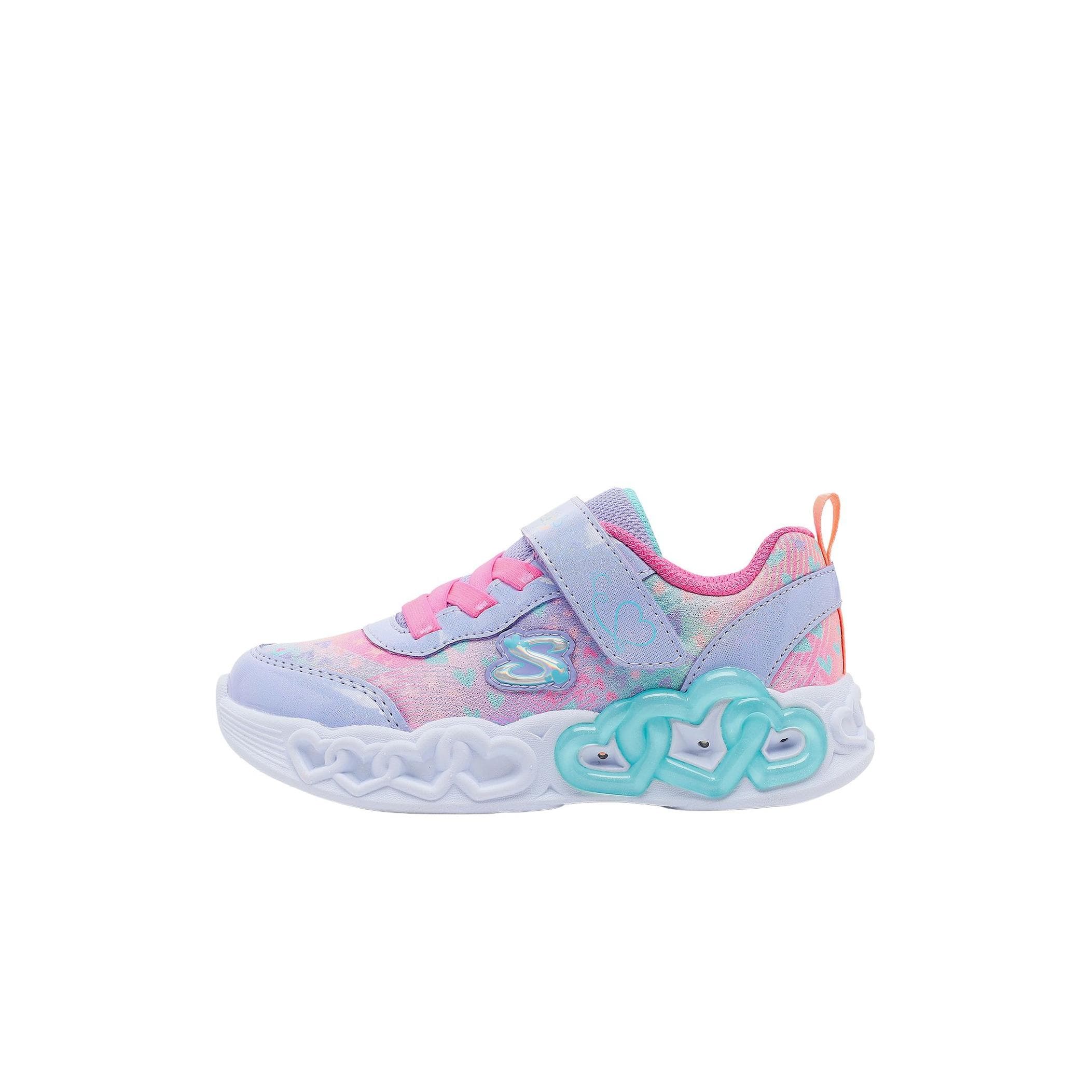 Skechers Skechers Infınıte Heart Lıghts - Heart Jewels Bebek Spor Ayakkabı Mor
